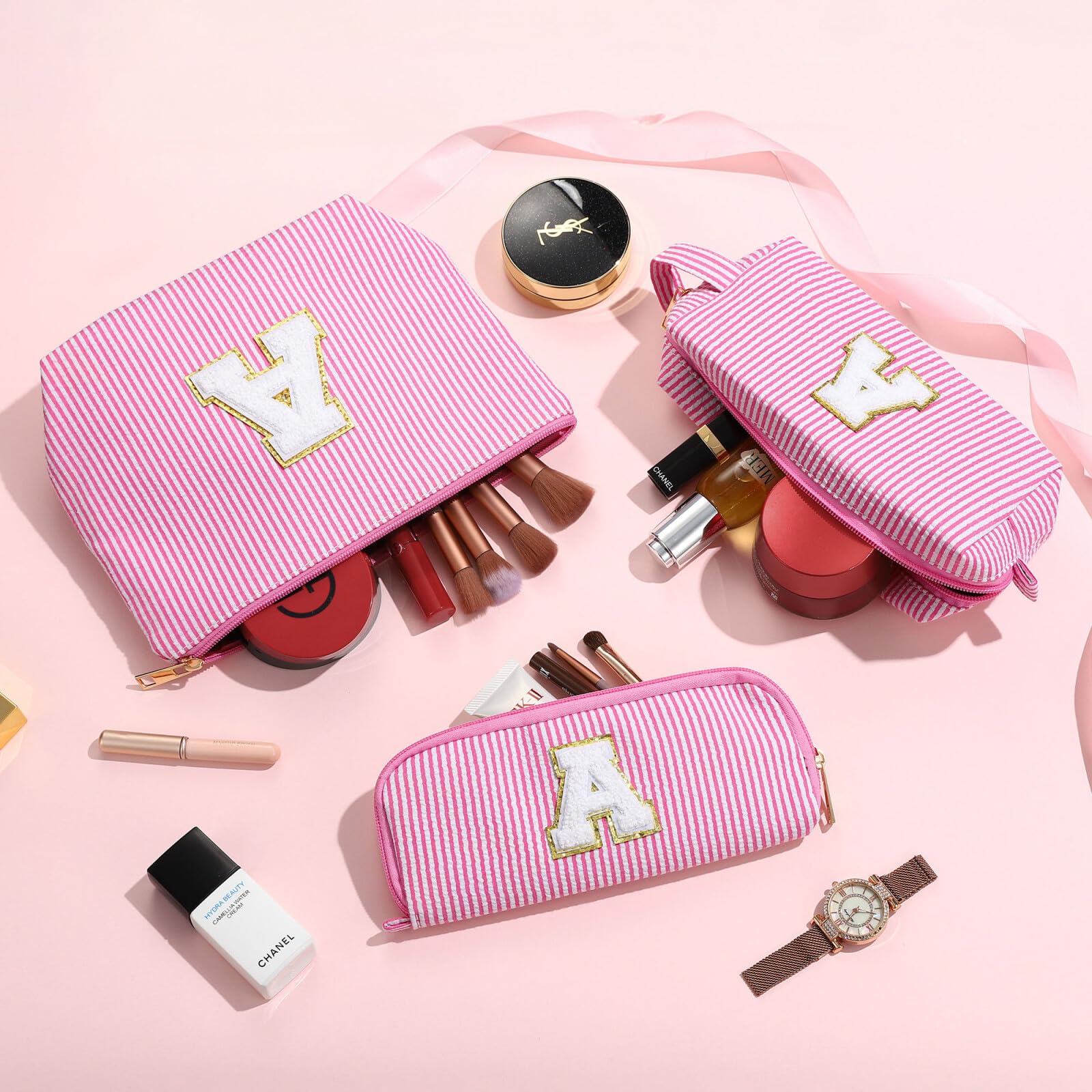 YOOLIFE Teacher Appreciation Gifts - Travel Makeup Bag for Retiring Teachers, Birthday & Mother's Day Presents | 2024 Women's Retirement Gift Ideas | Perfect for Classroom Celebrations & Vacation Trips