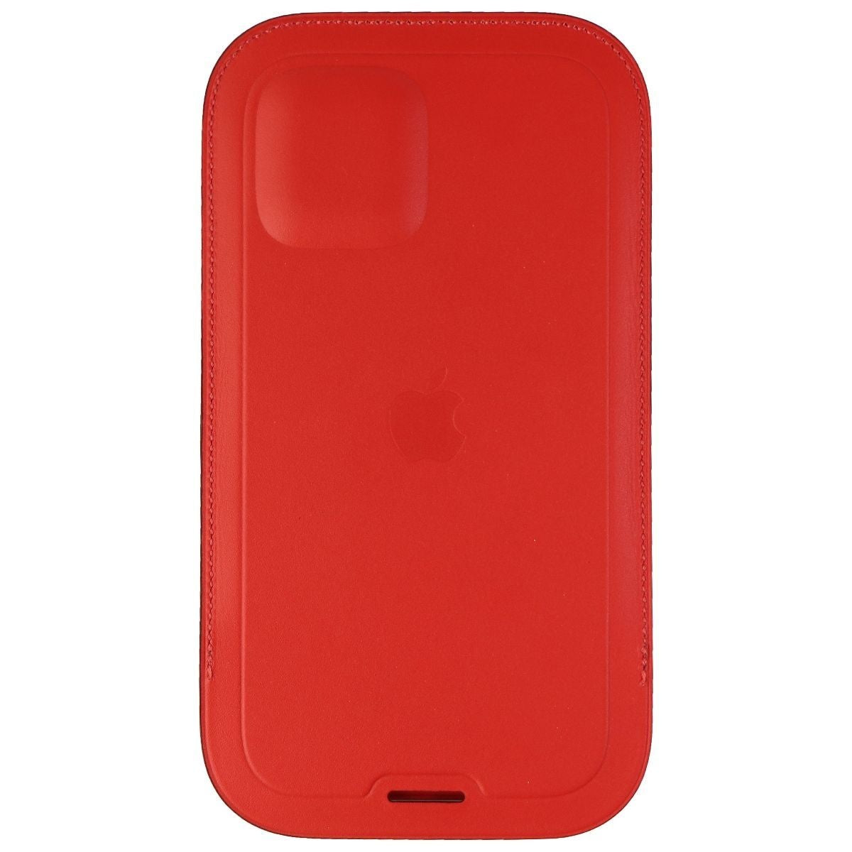 Apple iPhone 12 & 12 Pro Leather Sleeve with MagSafe - Premium Protective Case (Product) RED - Perfect for Daily Use, Travel & Business