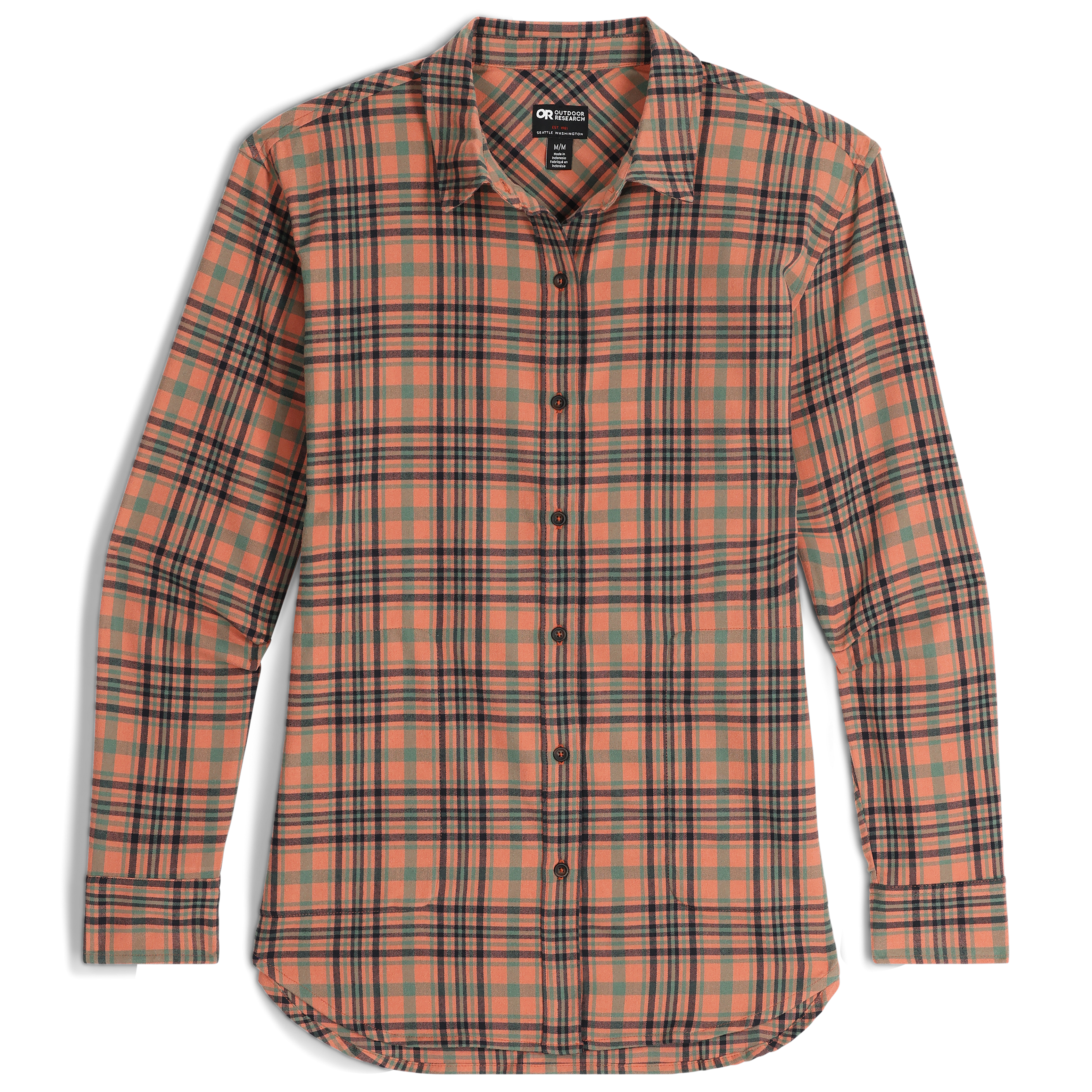 Women's Kulshan Flannel Shirt - Soft Plaid Button-Up for Casual Wear & Outdoor Adventures | Final Sale