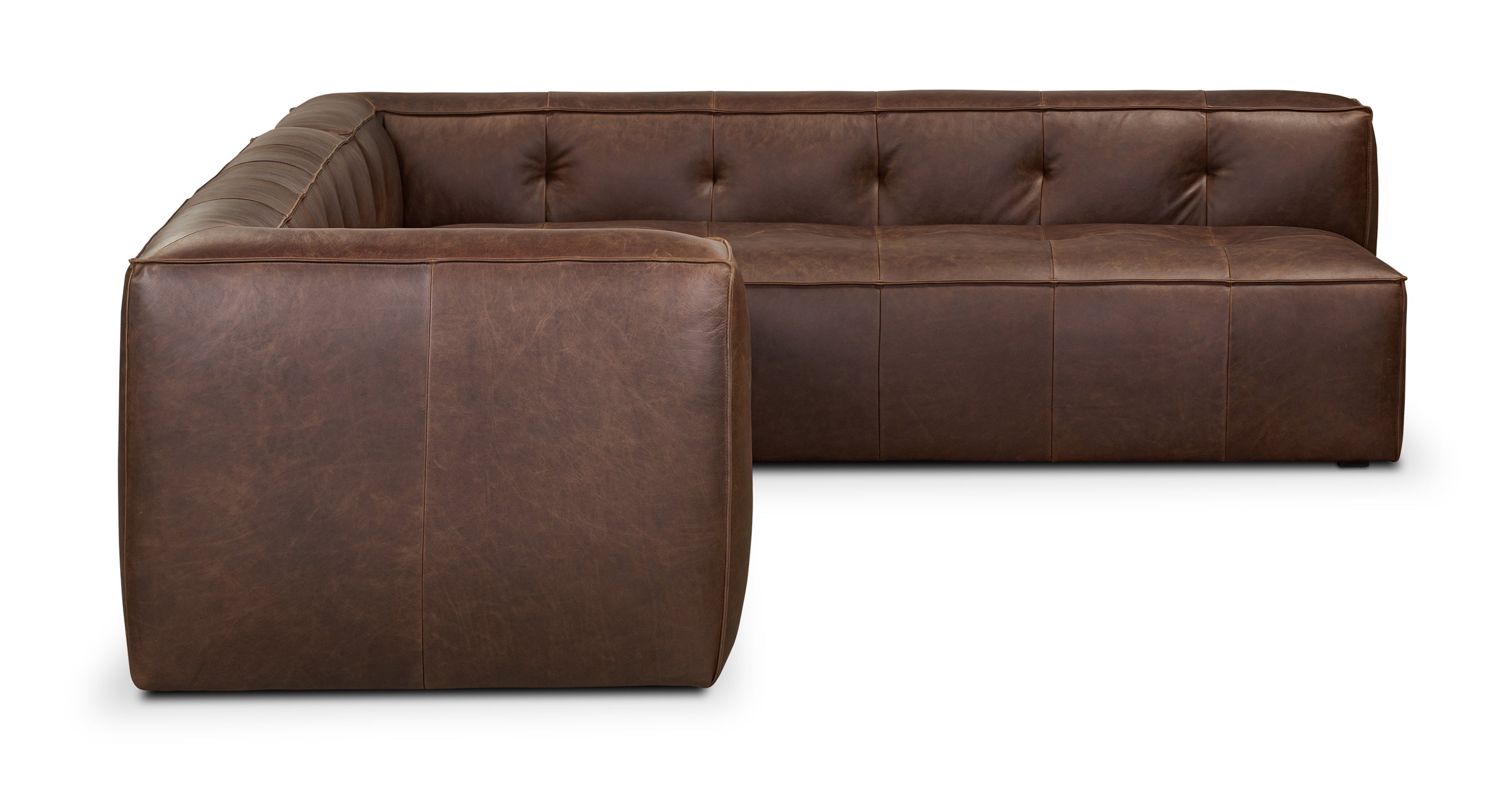 Reversible Corner Sectional Sofa - Modern L-Shaped Couch with Reversible Chaise for Living Room, Family Room & Small Spaces - Soft Fabric Upholstery & Comfortable Seating - Perfect for Apartments, Lofts & Home Theater