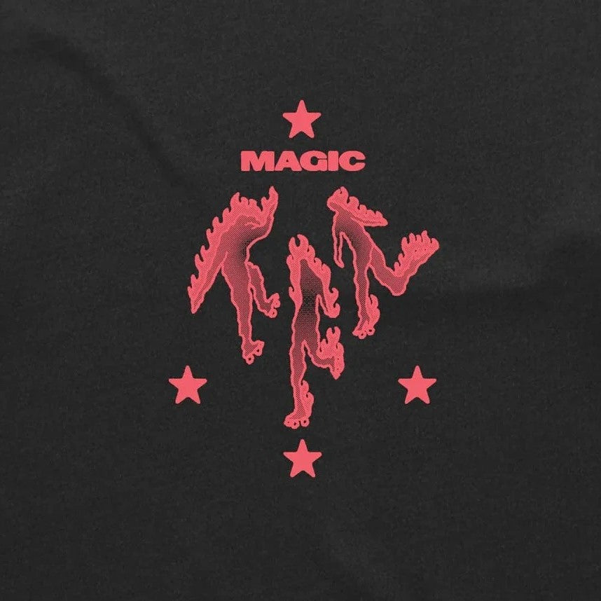 Magic Skate Goods Fire People Long Sleeve T-Shirt - Trendy Graphic Skatewear for Men & Women - Perfect for Skateboarding, Streetwear & Casual Outfits