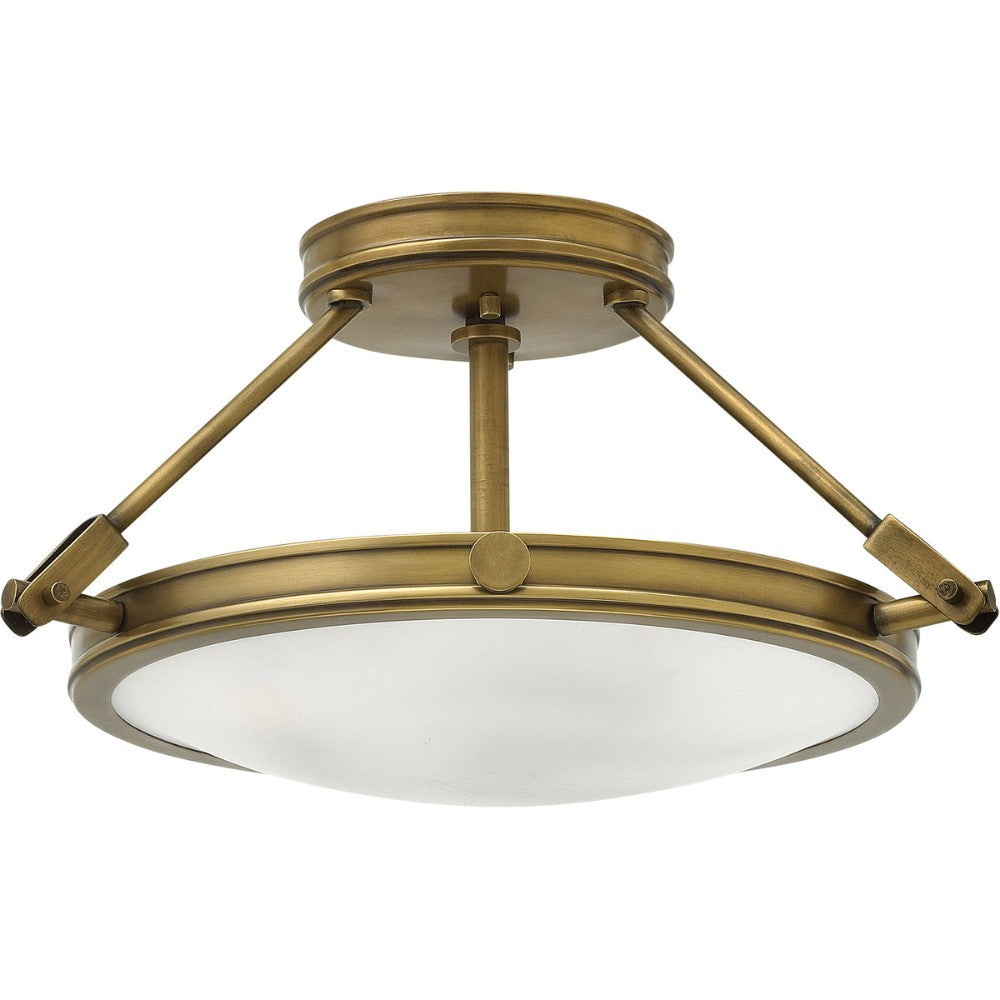 Semi Flush Mount Ceiling Light Fixture - Modern LED Chandelier for Bedroom, Living Room, Dining Room & Kitchen Lighting