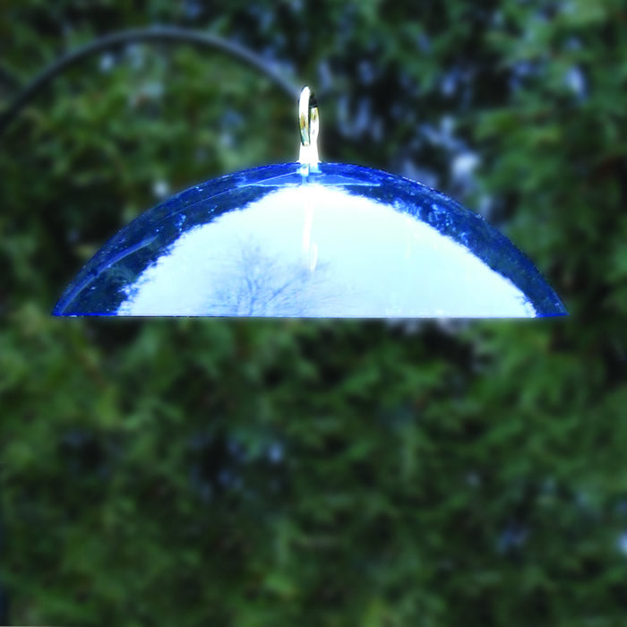 Blue Weather Dome - Waterproof Outdoor Thermometer with Hygrometer for Home, Garden, and Camping | Accurate Temperature & Humidity Monitor for Weather Forecasting and Indoor/Outdoor Use