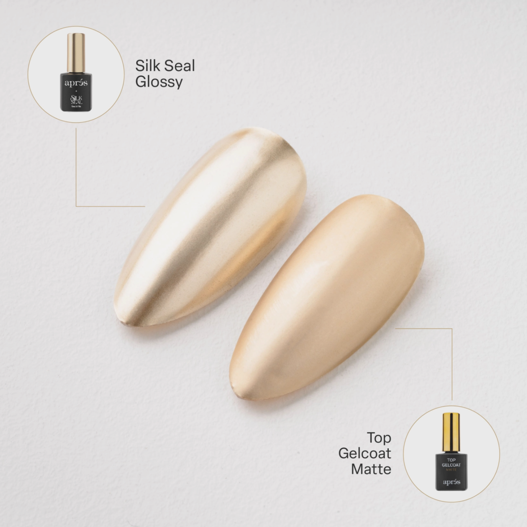 Apres Silk Cover 15ml Gel Nail Polish - 807 Champagne Darling, Long Lasting & Chip Resistant, Salon Quality Manicure at Home | Perfect for Weddings, Parties & Special Occasions