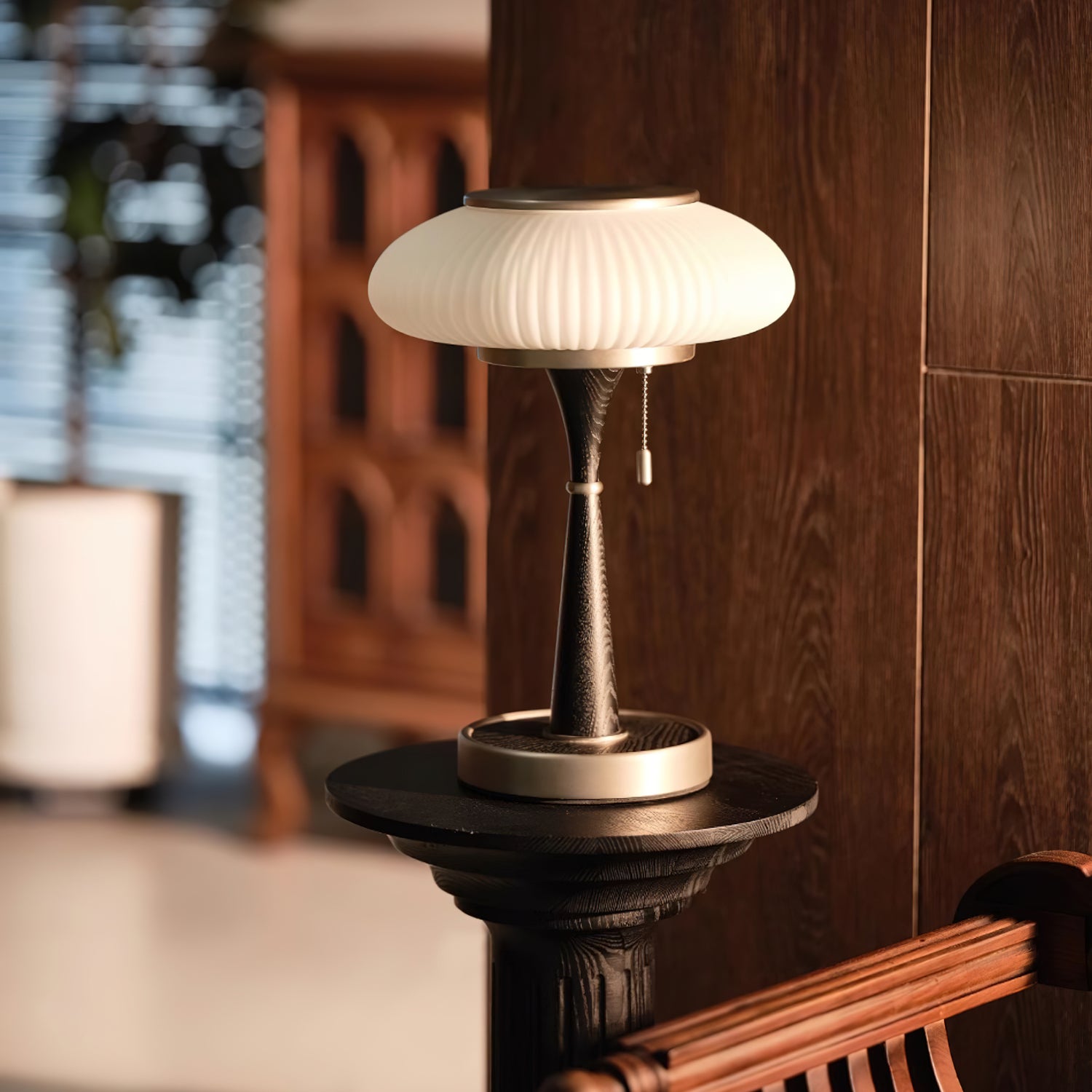 Premium Matsutake Mushroom Table Lamp - Modern LED Night Light for Bedroom, Living Room, and Office Decor - Warm White Ambient Lighting for Relaxation and Reading