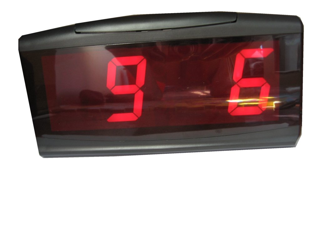AZOOU Digital LED Alarm Clock with Date & Temperature Display - Adjustable Brightness, Snooze Function - Perfect for Bedroom, Office, Nightstand (Black)