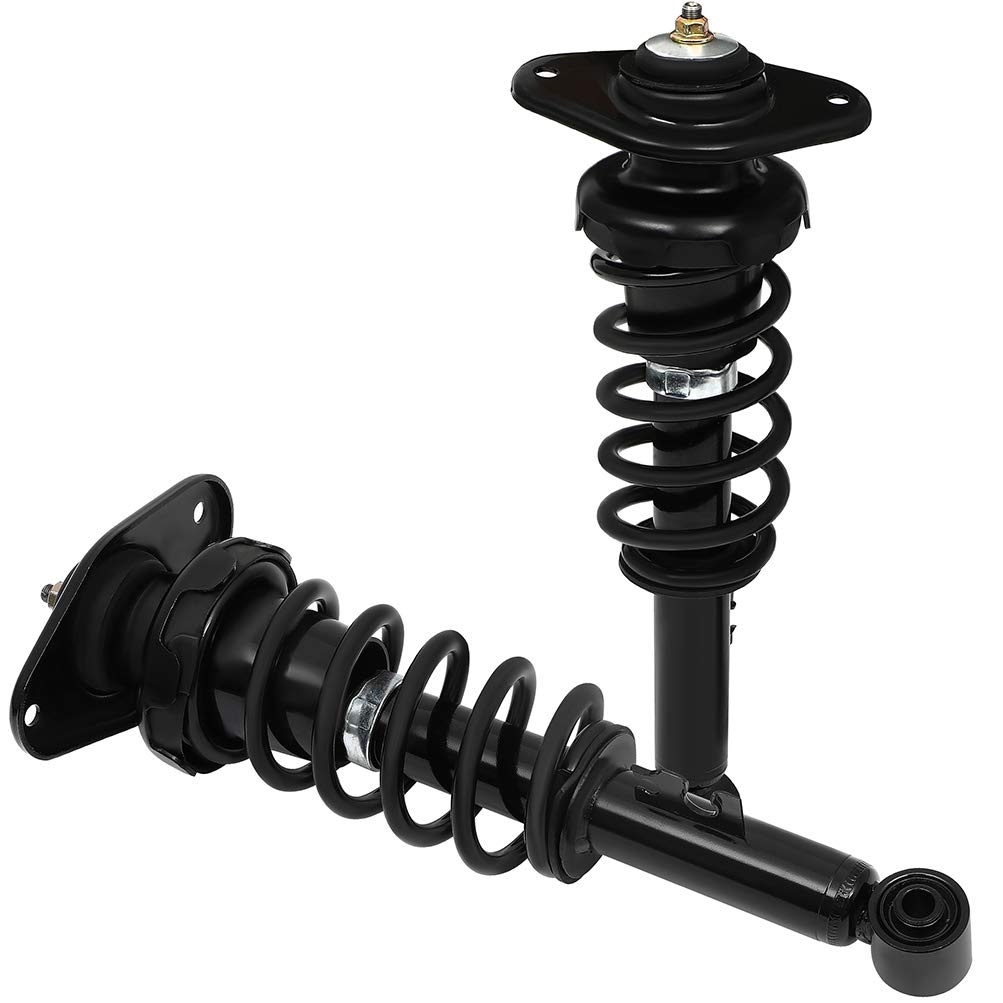 SCITOO Complete Strut Coil Spring Assembly for 2002-2006 Mini Cooper (Rear Pair) - Replacement Suspension Parts for Smoother Ride & Better Handling