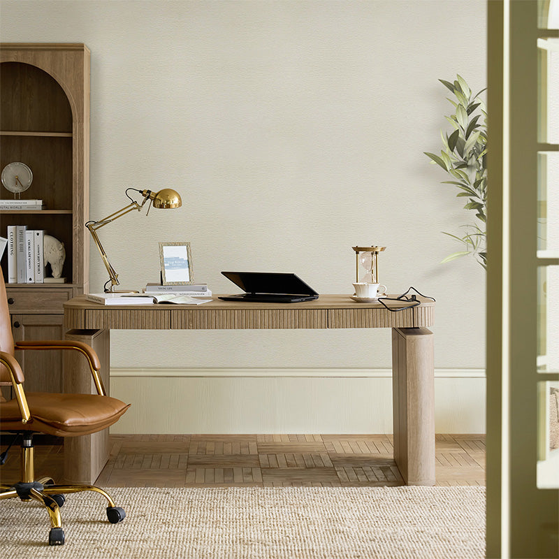 Baggio Modern Electric Height Adjustable Standing Desk with Cable Management - Ergonomic Home Office Desk for Work & Study