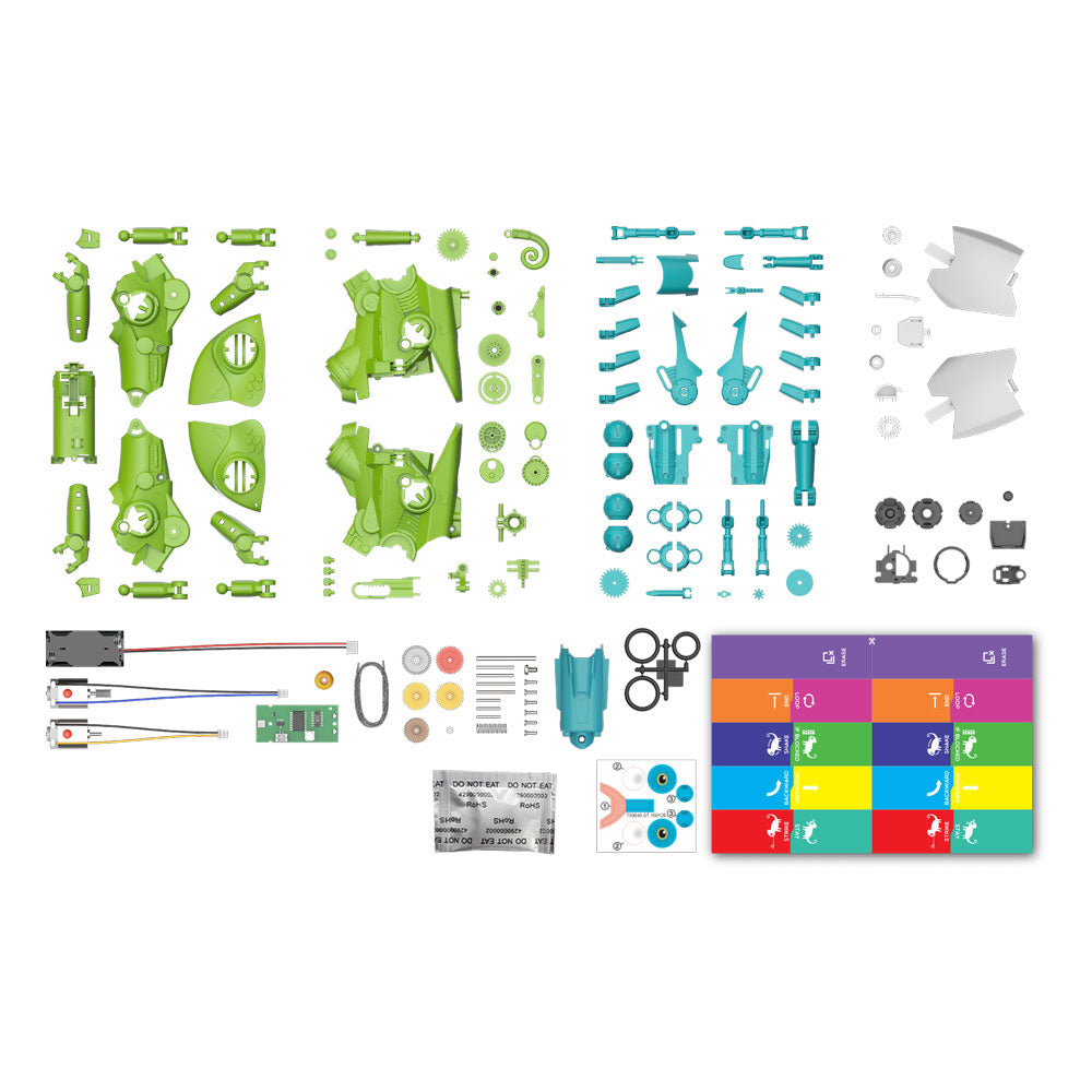 Interactive Coding Chameleon Robot - STEM Educational Toy for Kids | Learn Programming & Robotics | Perfect for Classroom, Homeschool & Birthday Gifts