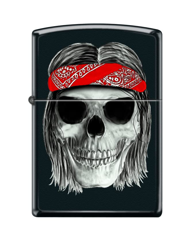 Hippy Skull Black Matte Z5490