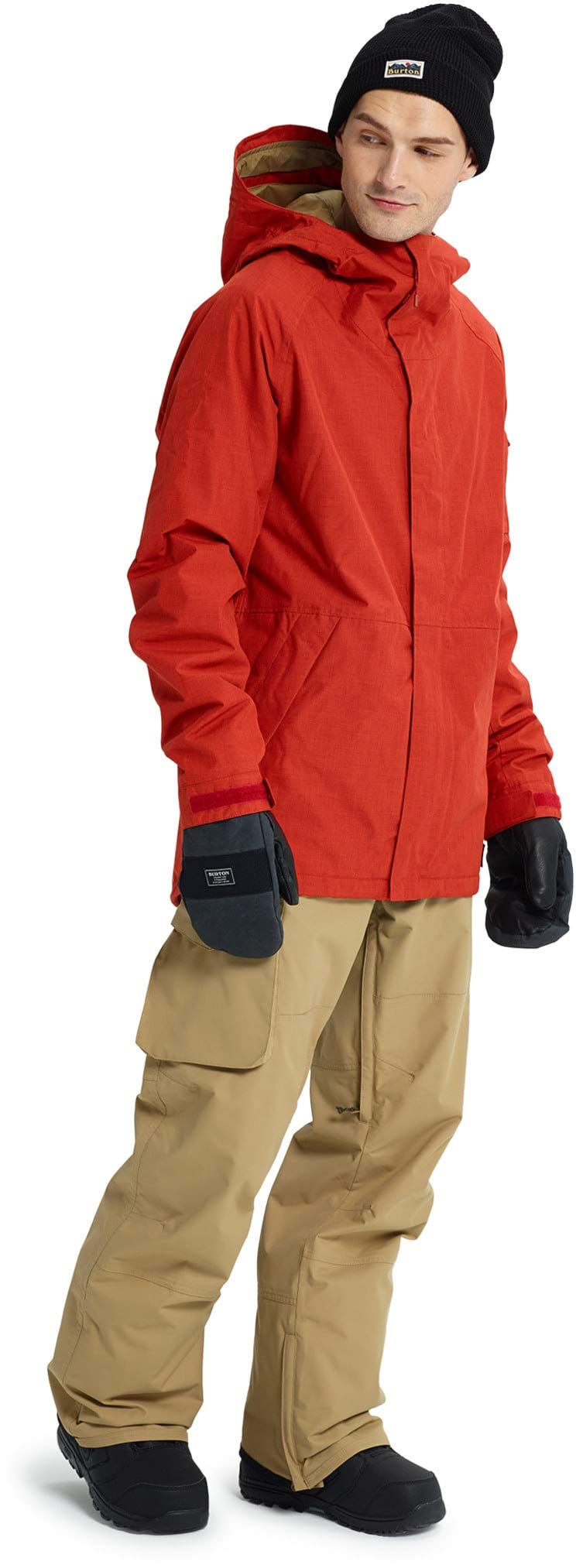 Burton Men's Hilltop Jacket - Waterproof Ski Jacket for Men with Insulation - Perfect for Snowboarding, Winter Hiking & Outdoor Adventures