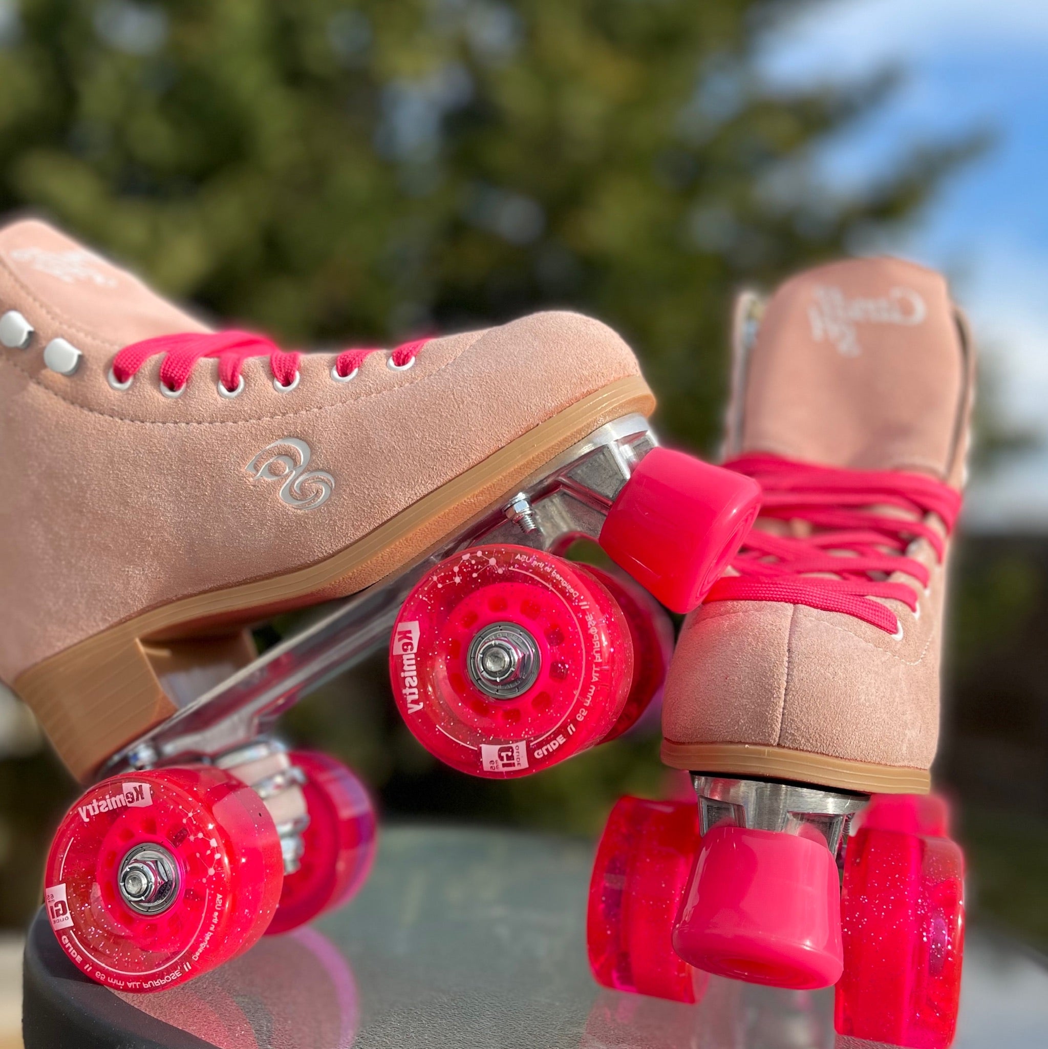Candi Girl Carlin Women's Fashionable Roller Skates for Outdoor & Indoor Skating - Perfect for Rinks, Parks, Fitness & Fun