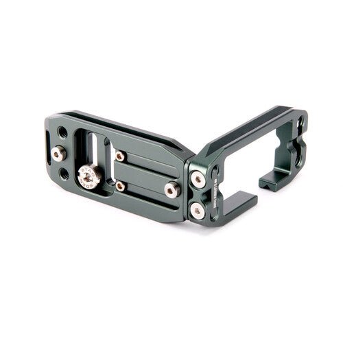 3 Legged Thing Lexie Universal L Bracket for DSLR Cameras - Multi-Function Quick Release Plate (Slate Gray) - Perfect for Tripod Mounting, Vlogging & Photography Accessories