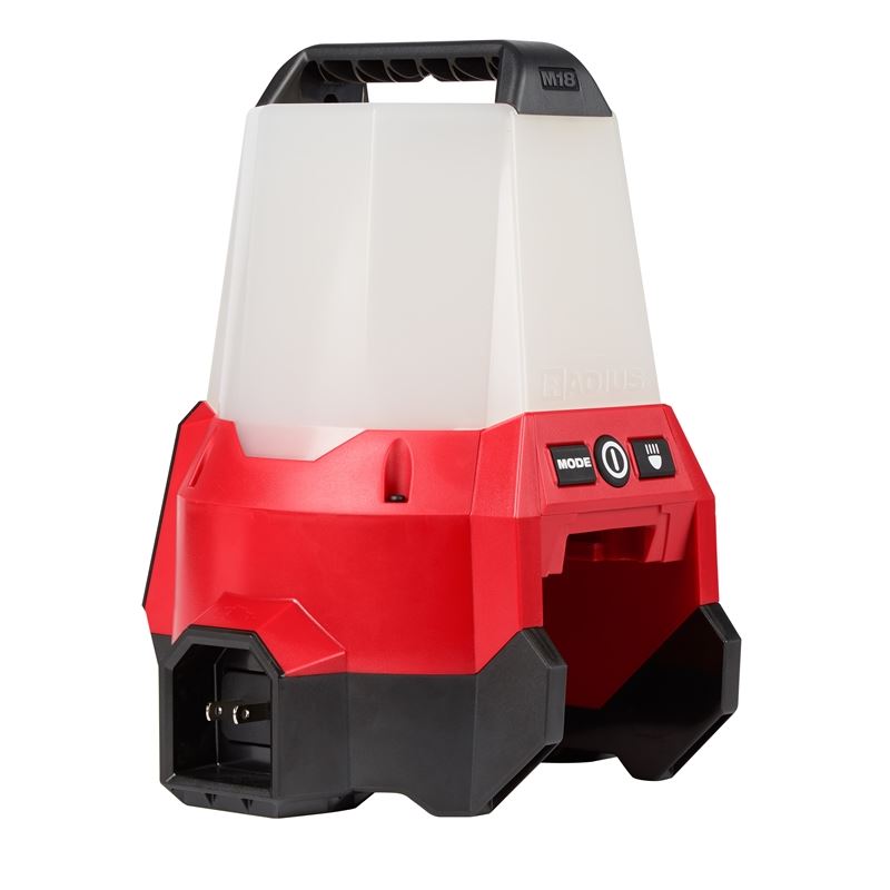 M18 18V Cordless LED Site Light with Flood Mode - Compact & Bright for Construction, Camping, and Emergency Lighting - Tool Only (2144)
