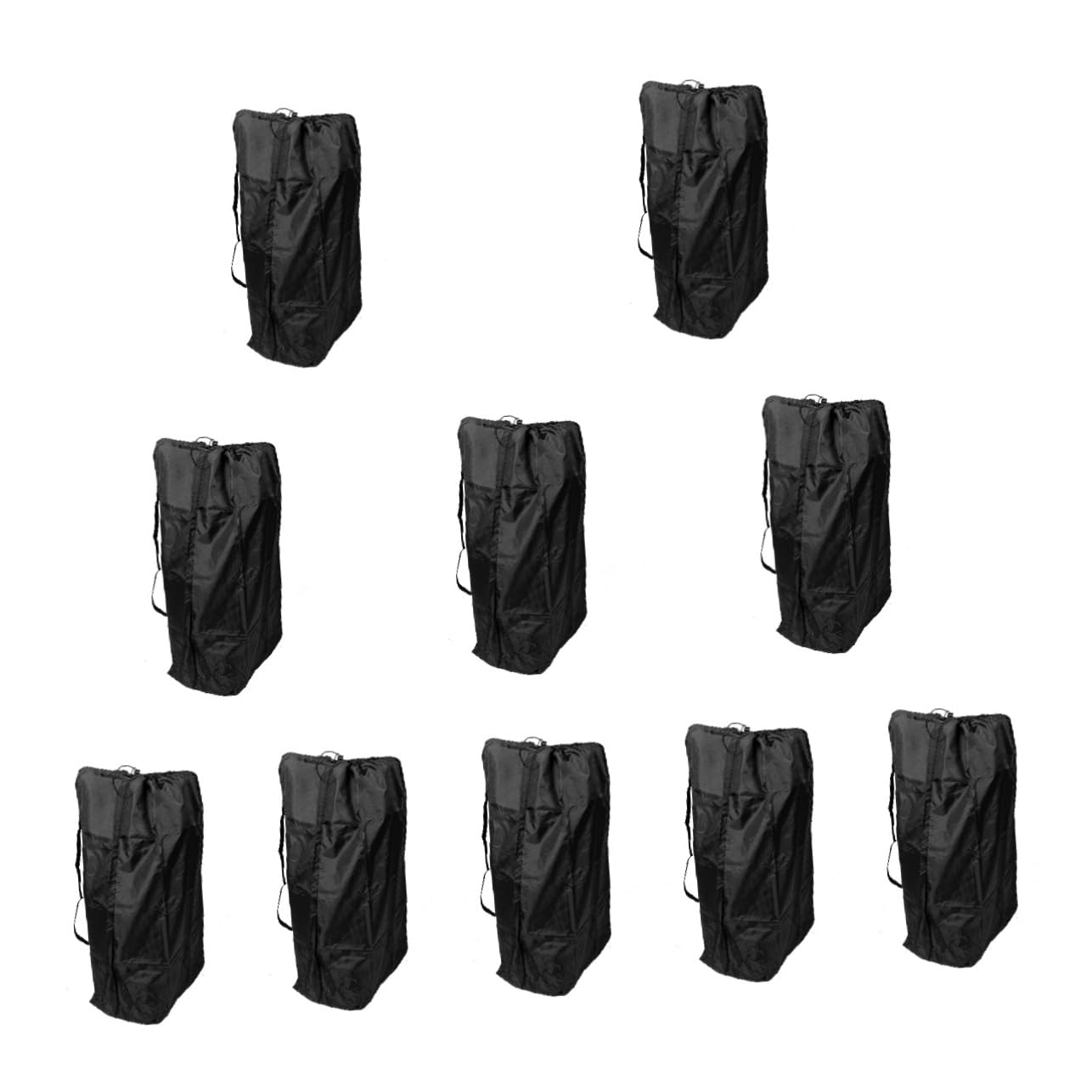 VICASKY 10pcs Travel Stroller Bags - Padded Protection Storage Organizer with Lockable Closure for Baby Strollers | Perfect for Airplane Travel, Shopping & Outdoor Adventures