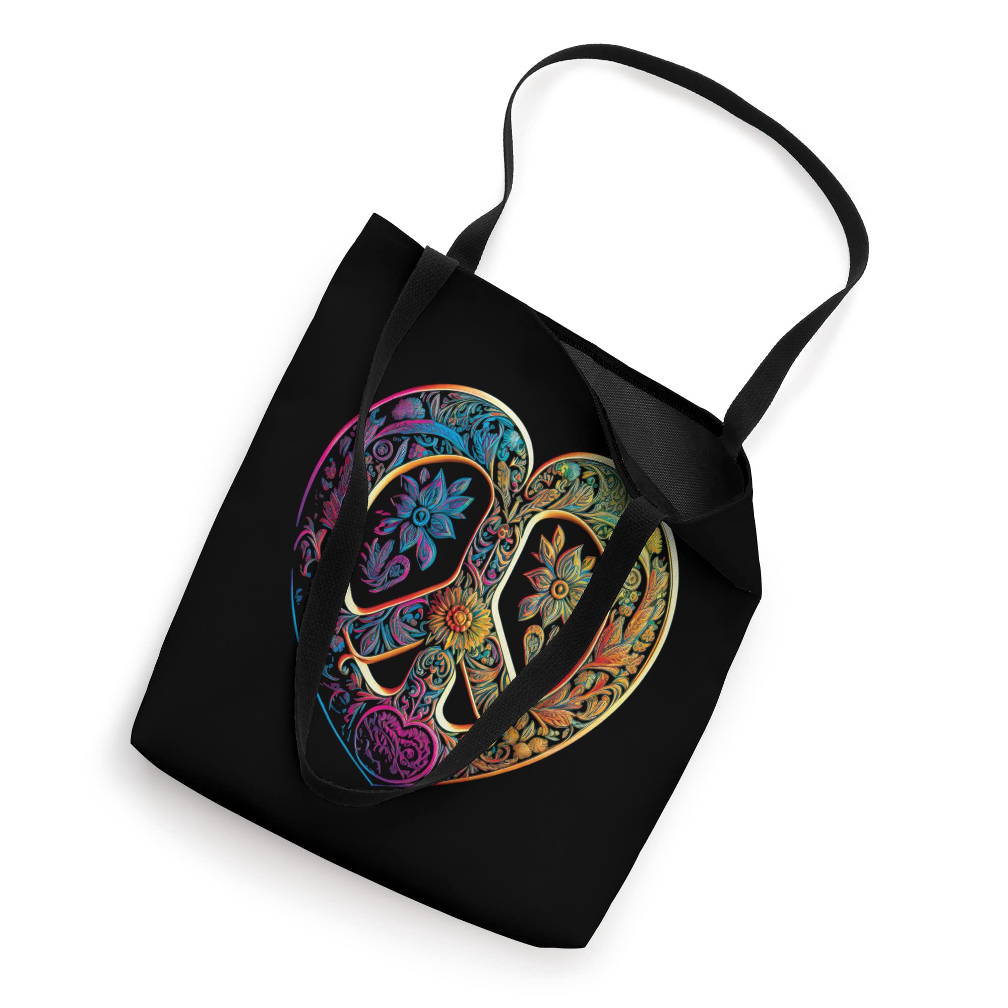 Peace and Love Tote Bag - Eco-Friendly Cotton Canvas Shopper for Women & Men - Perfect for Grocery Shopping, Beach Trips & Everyday Use