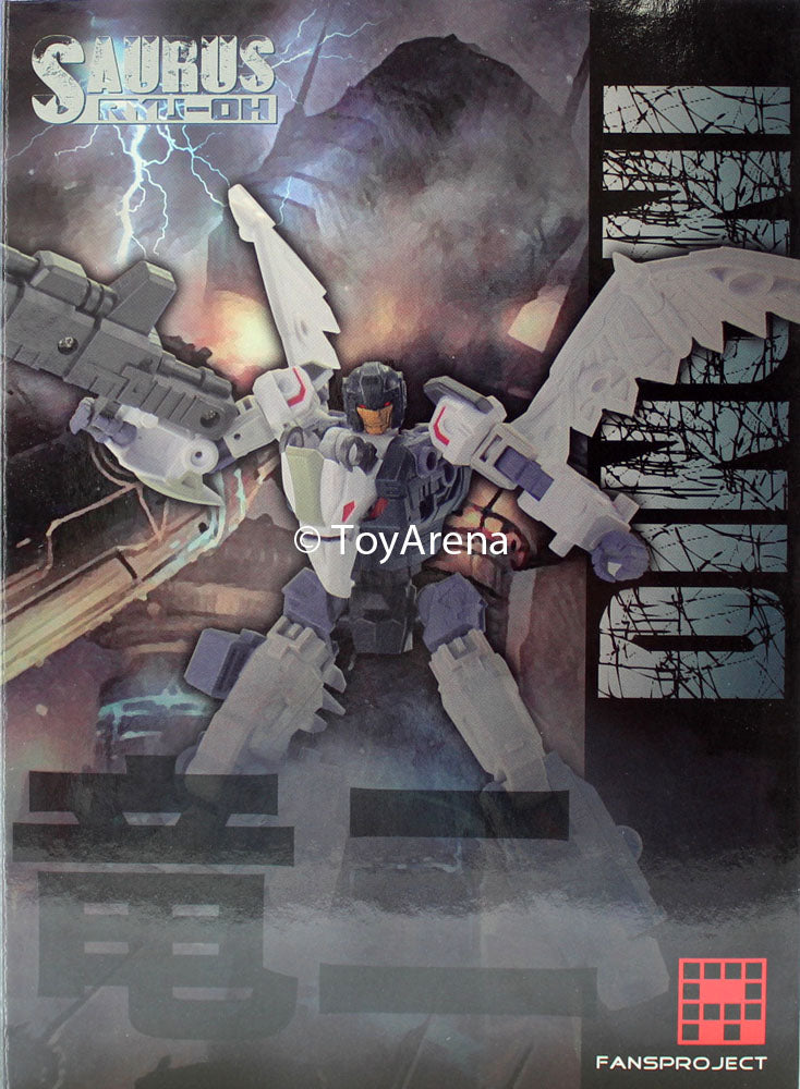 Fansproject Combiner Ryu Oh Dinoni (Yokuryu) - Transformable Dinosaur Robot Toy for Collectors & Kids - Perfect for Display, Play & Anime Enthusiasts
