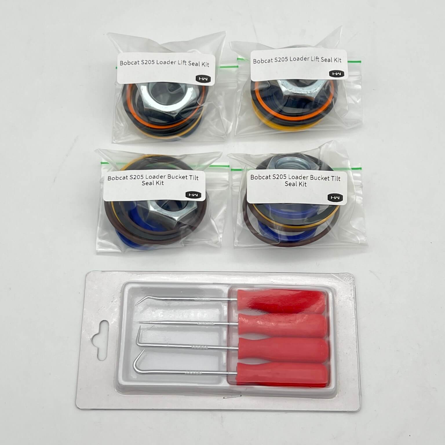 Bobcat S205 Complete Machine Kit with Free O-Ring Pick Set - Perfect for Skid Steer Loader Maintenance & Repair