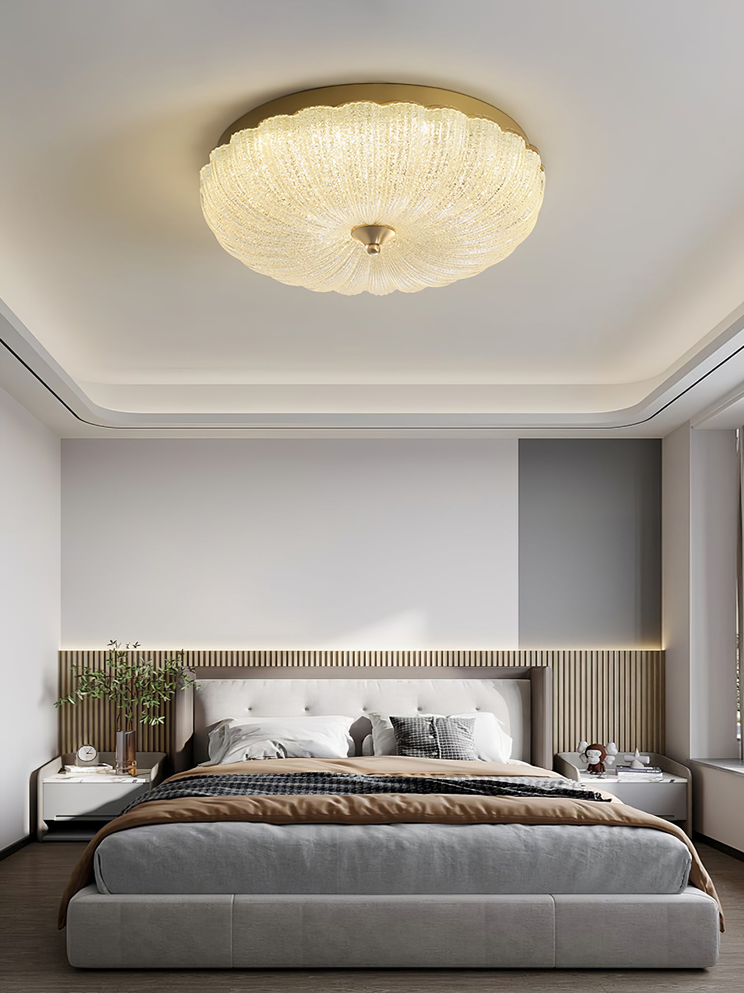 Enchanting Crystal Chandelier Ceiling Light - Elegant Modern Lighting Fixture for Living Room, Dining Room, Bedroom & Foyer | Energy Efficient LED Bulb Included