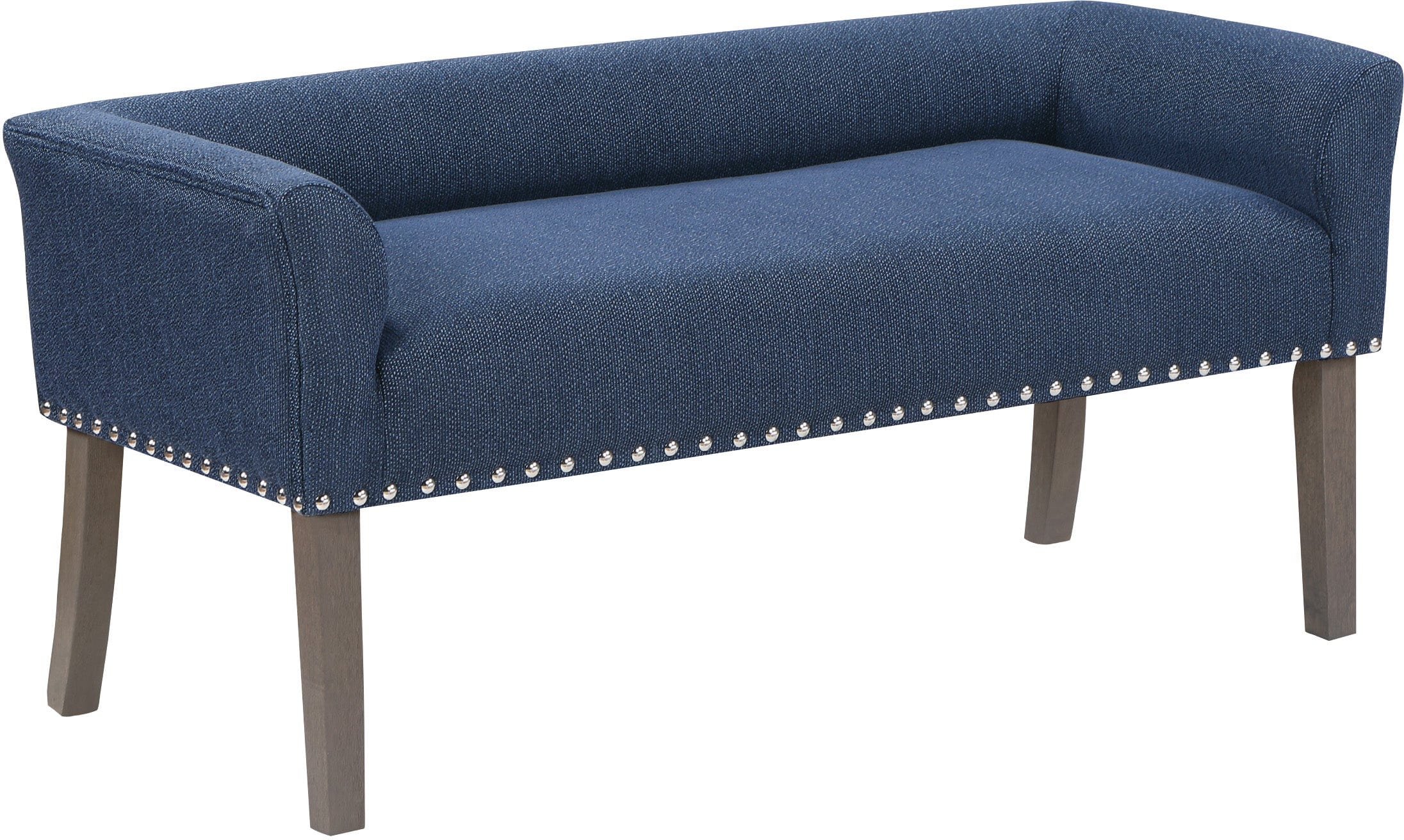 Office Star Marybeth Bench [SB323] - Modern Upholstered Bench for Home, Office & Entryway - Perfect for Seating, Storage & Decor