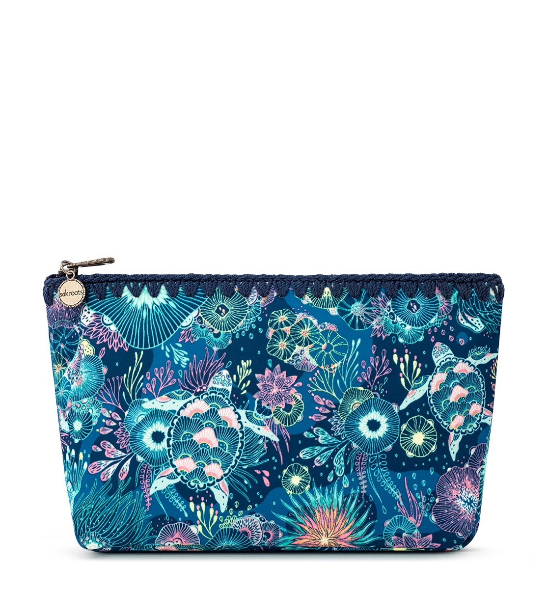 Eco Twill - Royal Blue Seascape
