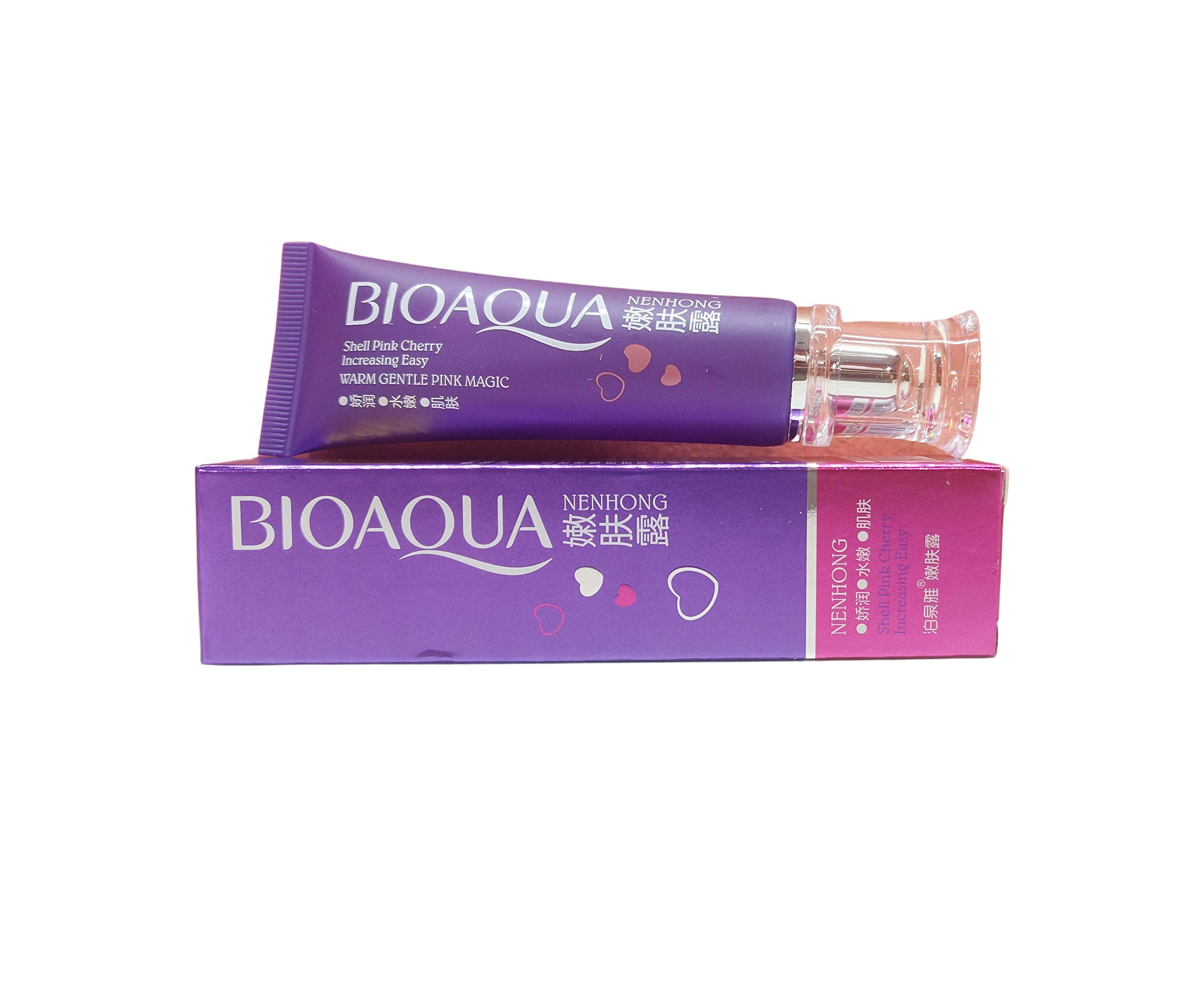 BIOQUA Pink Cherry Lip & Nipple Whitening Cream - Intimate Area Lightening Treatment for Dark Spots - Safe & Effective Skin Brightening Solution for Sensitive Areas | Perfect for Pre-Wedding, Post-Pregnancy & Even Skin Tone Care
