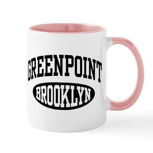 White/Pink Inside - Greenpoint Brooklyn Mug