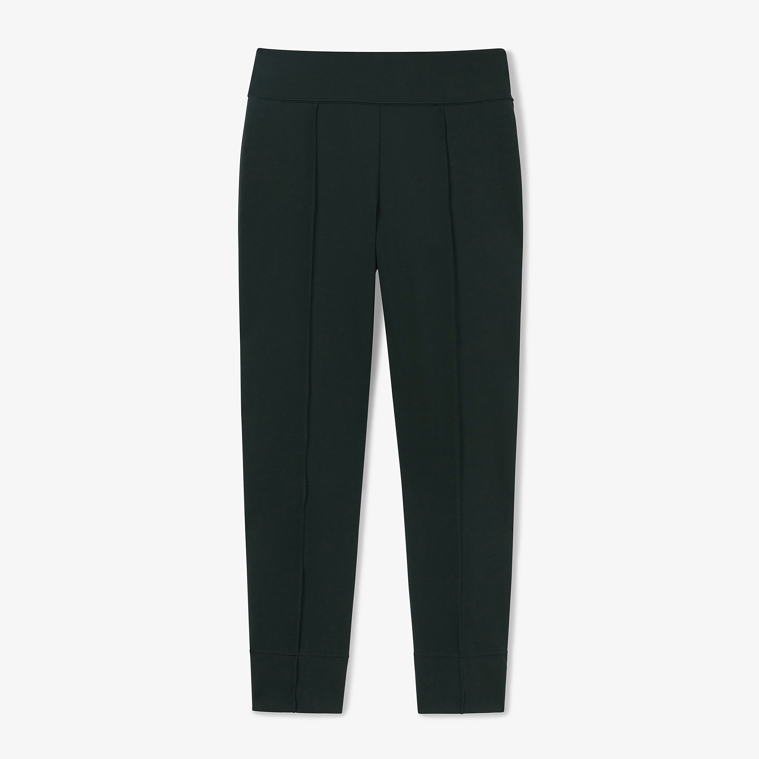 Robin Pant Light Scuba Fabric - Forest Green Color | Comfortable Stretch Pants for Yoga, Travel & Casual Wear