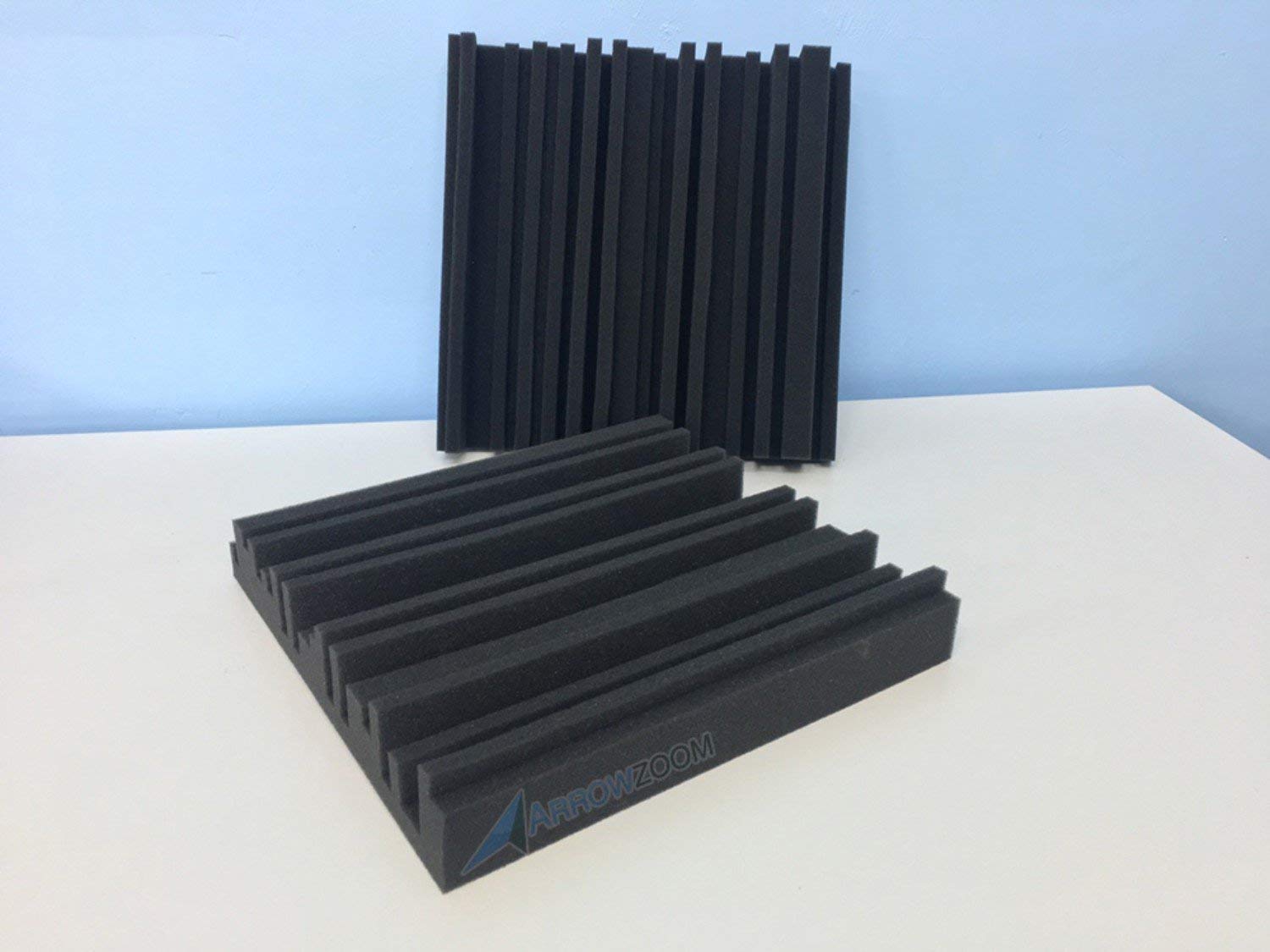 Arrowzoom 96-Pack Acoustic Foam Panels - 11.8