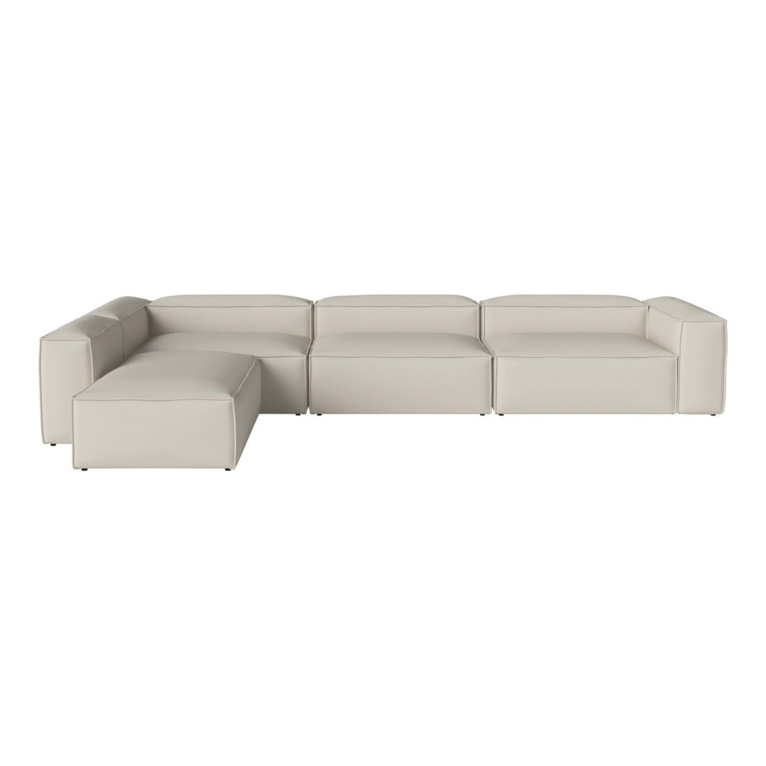 Cosima Corner Sofa with Open End - Modern L-Shaped Sectional Couch for Living Room, Lounge & Small Spaces