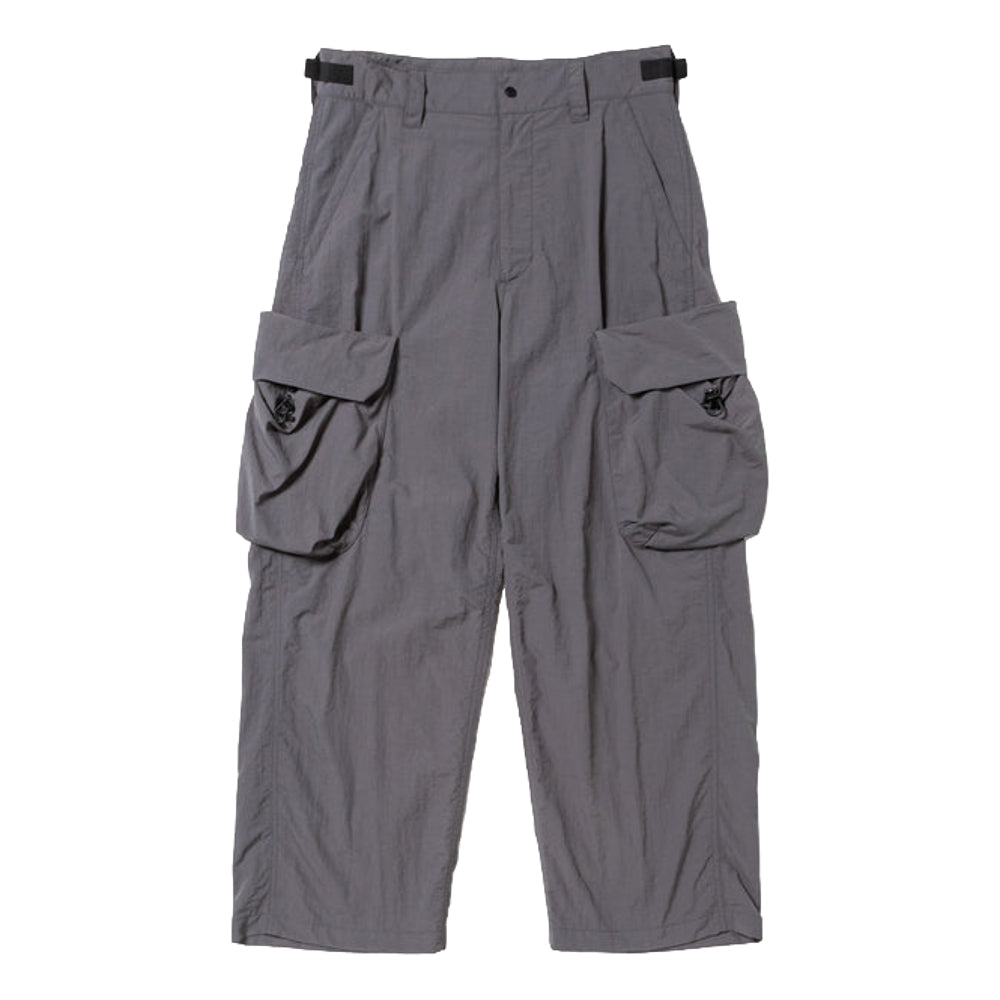 Meanswhile Nylon Cargo Pants for Men - Durable Travel & Hiking Pants, Grey - Perfect for Outdoor Adventures & Casual Wear