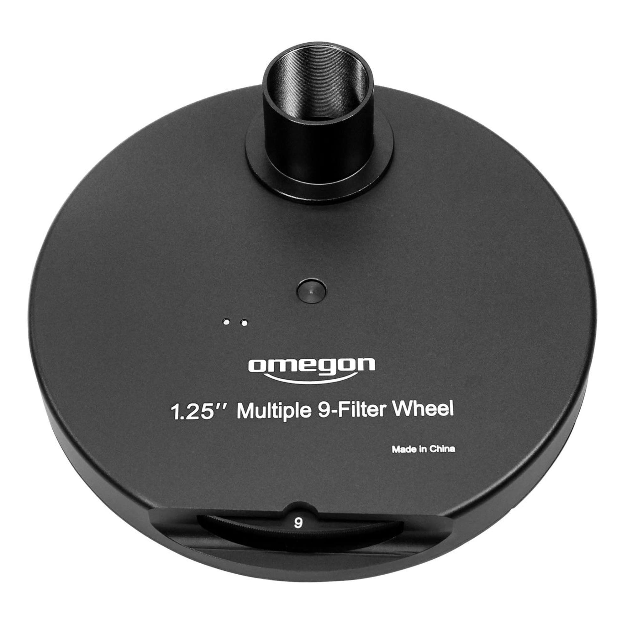 Omegon 1.25 Inch Filter Wheel for Telescope Accessories - Perfect for Astrophotography & Astronomy Observation