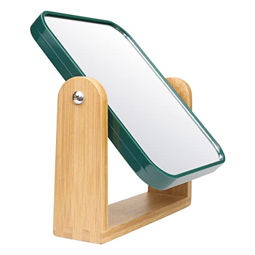 1x/3x Magnifying Vanity Makeup Mirror with Bamboo Stand - 8