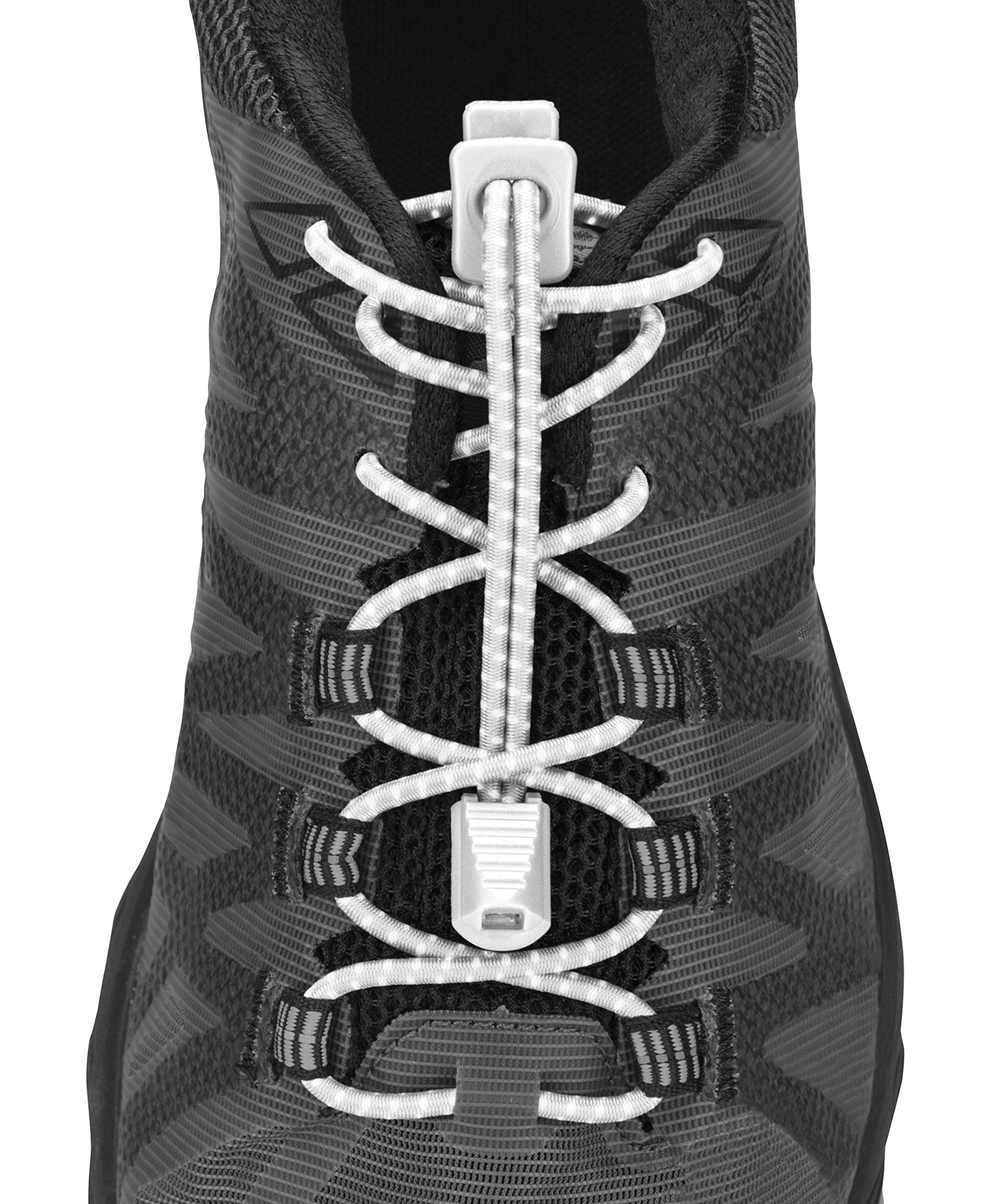 No-Tie Elastic Shoelaces for Running & Sports - Stay Secure & Comfortable During Workouts, Jogging & Active Lifestyles