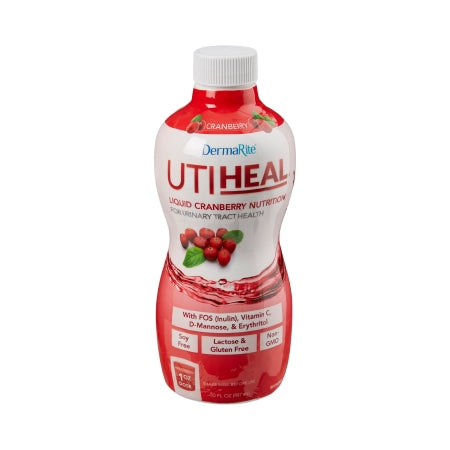 UTIHeal™ Cranberry Flavor Liquid Supplement - 30 oz Bottle (PRO6000) for Urinary Tract Health - Supports Bladder & Kidney Function - Great for Daily Wellness & UTI Prevention