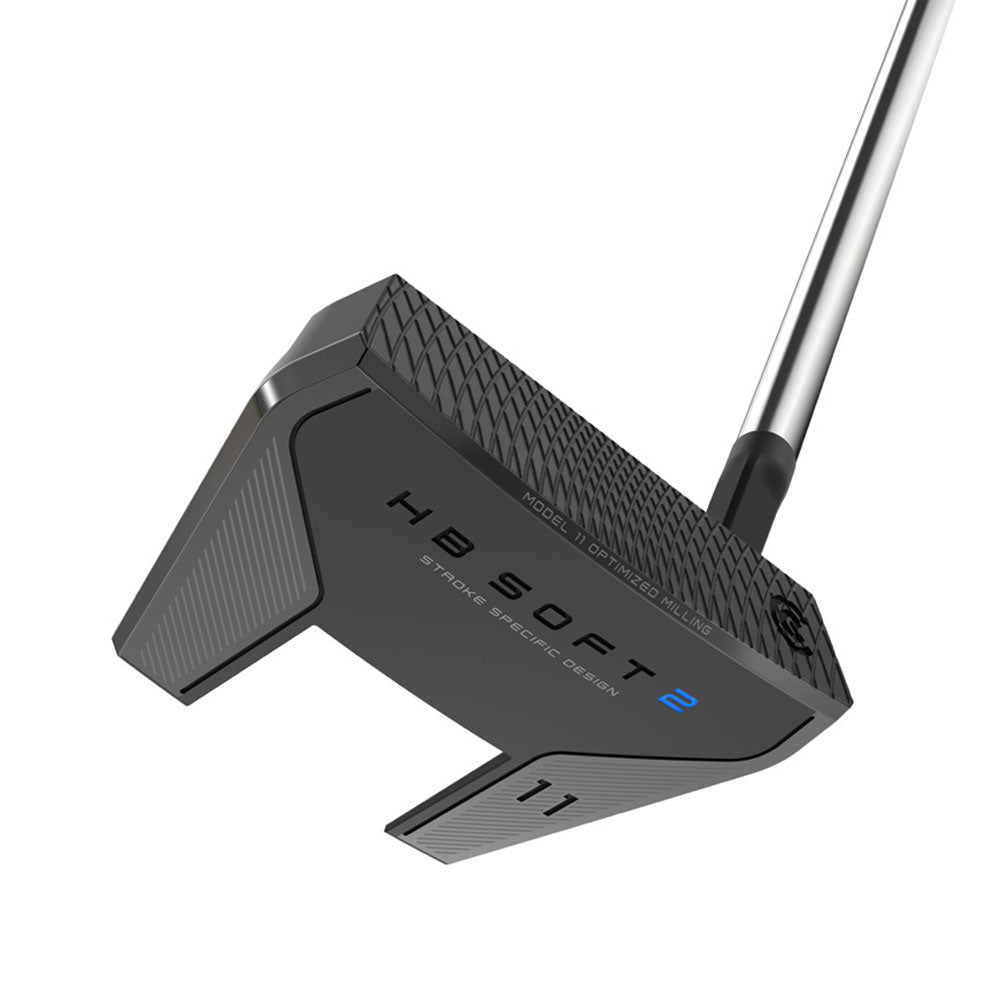 Cleveland Huntington Beach Soft 2 Black 11 Slant Neck Men's Right Hand Putter - Premium Golf Club for Improved Putting Accuracy on Greens