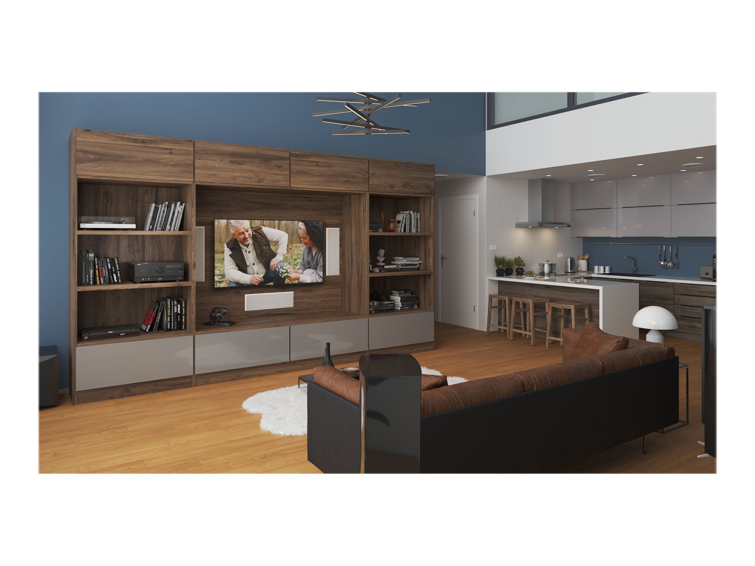 Yamaha RX-A6A 8K AV Receiver - 7.2 Channel Home Theater System with Dolby Atmos, Wi-Fi, Bluetooth, and Alexa Voice Control - Perfect for Movie Nights and Gaming