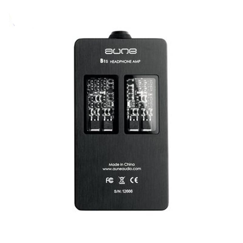 AUNE B1S HiFi Portable Headphone Amplifier - Class A Fully Discrete DSD Audio Amp for Audiophiles | Perfect for Travel, Home & Studio Use
