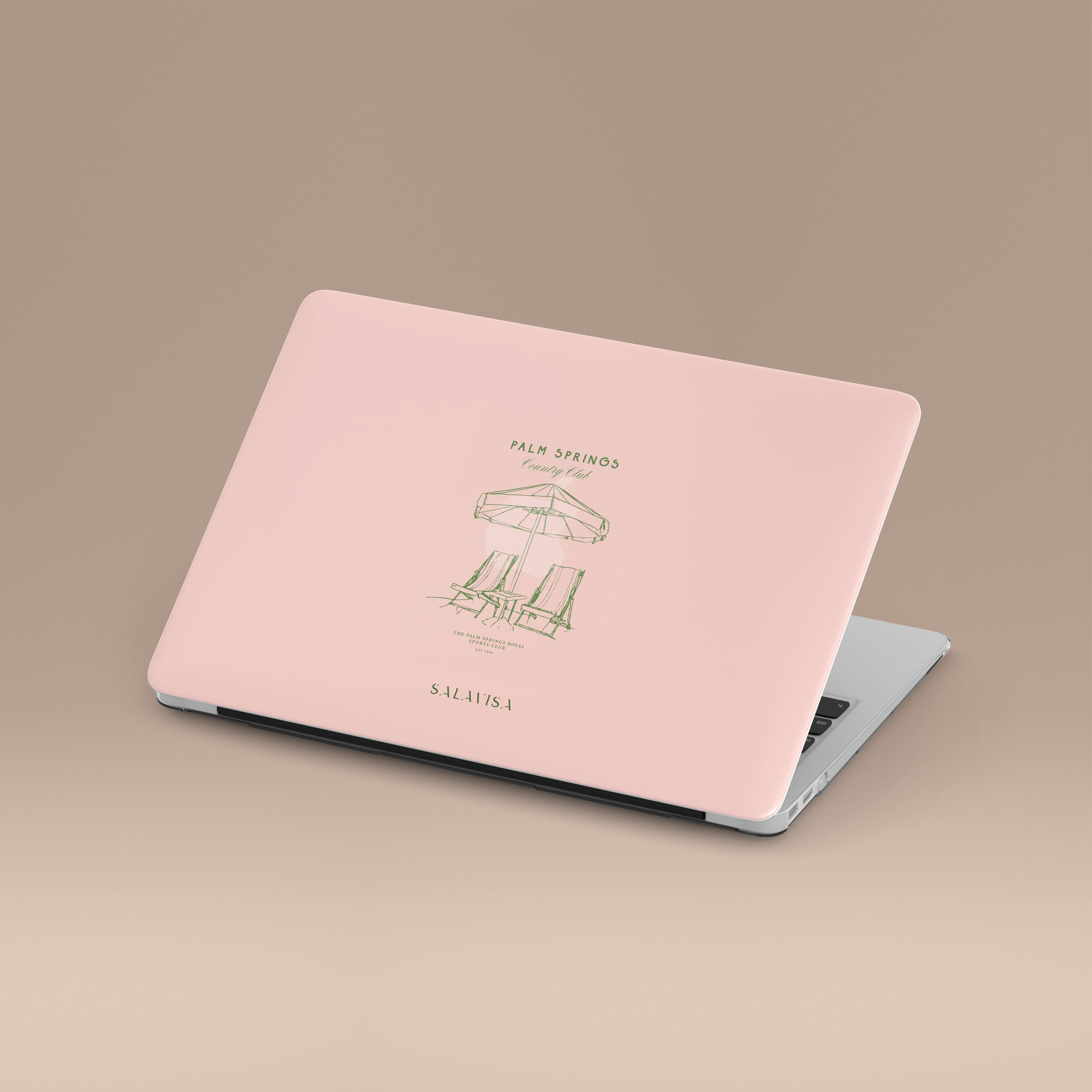 Premium Palm Springs Themed MacBook Case - Stylish & Protective Laptop Cover for MacBook Air/Pro - Perfect for Travel, Work & School Accessories