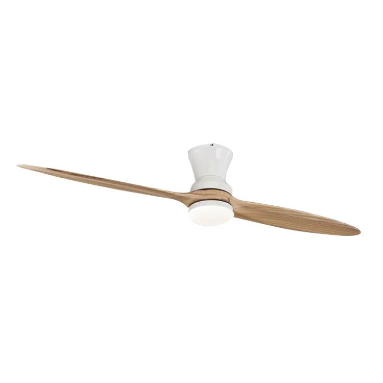 60 Inch Solid Wood Ceiling Fan with Remote Control - Perfect for Living Room, Bedroom, and Outdoor Patio Cooling