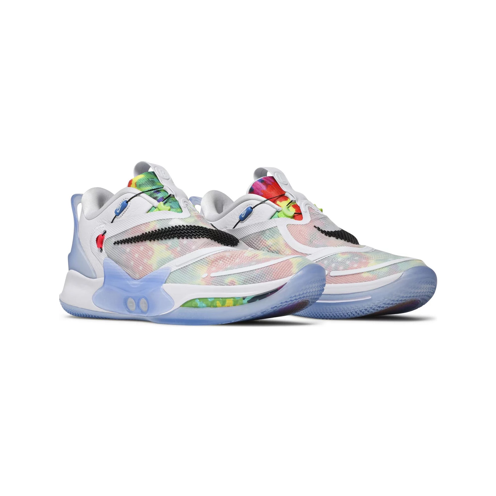 Nike Adapt BB 2.0 'Tie Dye' Self-Lacing Basketball Shoes - Performance Sneakers for Men, Auto-Lacing Technology, Responsive Cushioning - Perfect for Basketball Games, Training & Streetwear Fashion