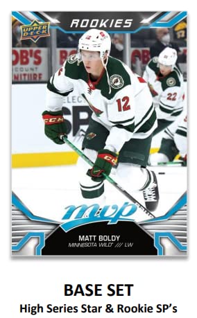 Upper Deck 2022-23 MVP Hockey Card Retail Box - 36 Packs of Collectible NHL Trading Cards | Perfect for Sports Memorabilia Collectors & Hockey Fans