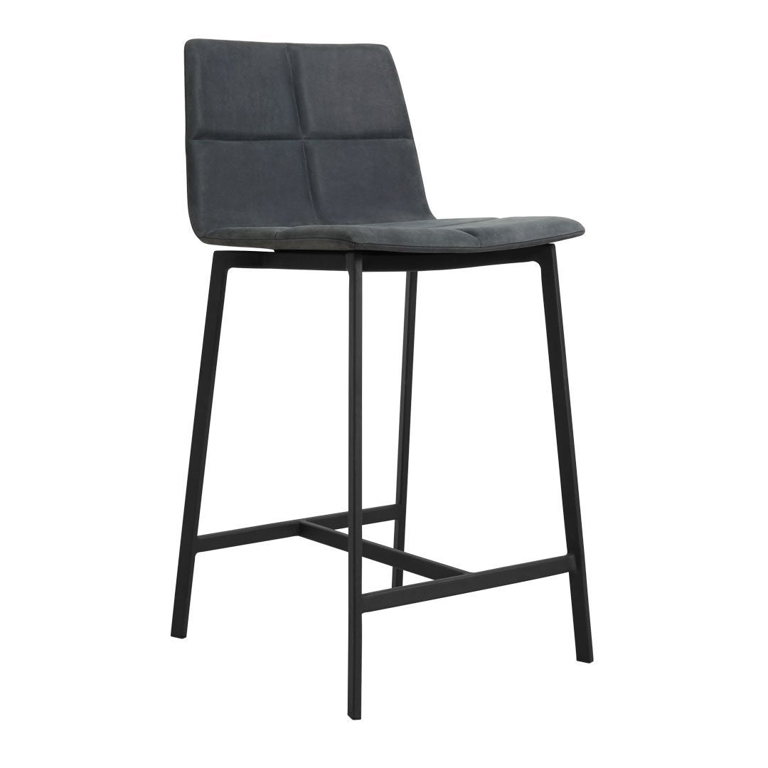 Between Us Counter Stool - Modern Kitchen Bar Stools with Back Support, Adjustable Height for Breakfast Nook, Home Bar & Dining Room - Set of 2