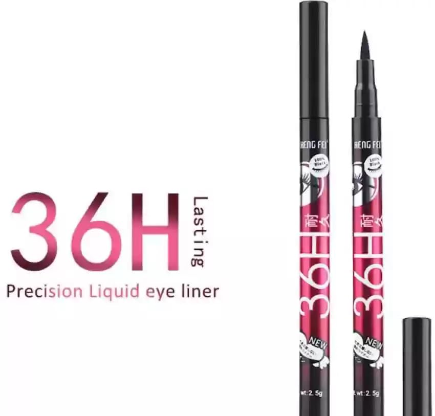 Waterproof Eyeliner Pencil - 36H Long Lasting Smudge Proof Liquid Eyeliner for Sensitive Eyes | Perfect for Daily Makeup, Party & Special Occasions