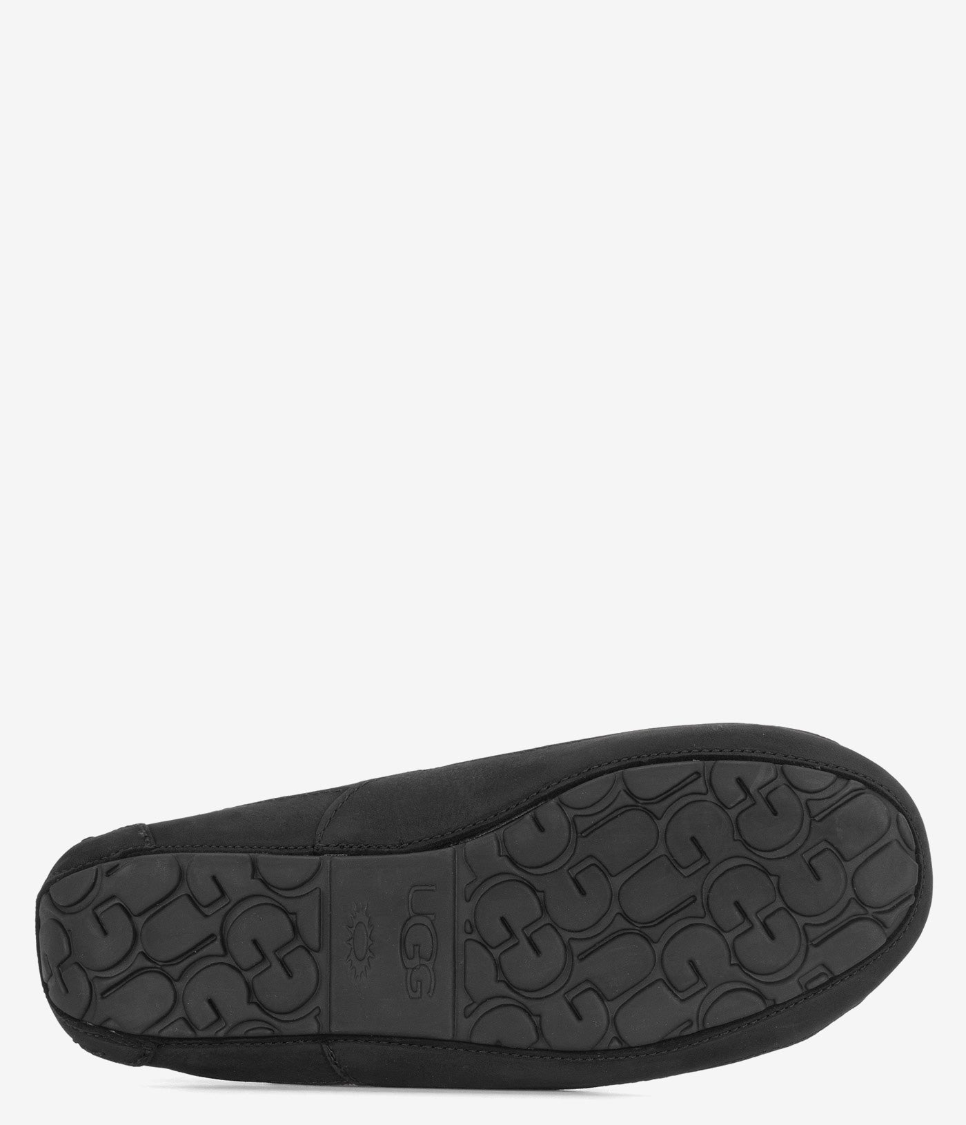 UGG Ascot Matte Leather Slippers for Men - Comfortable Indoor/Outdoor House Shoes for Relaxation & Lounge Wear