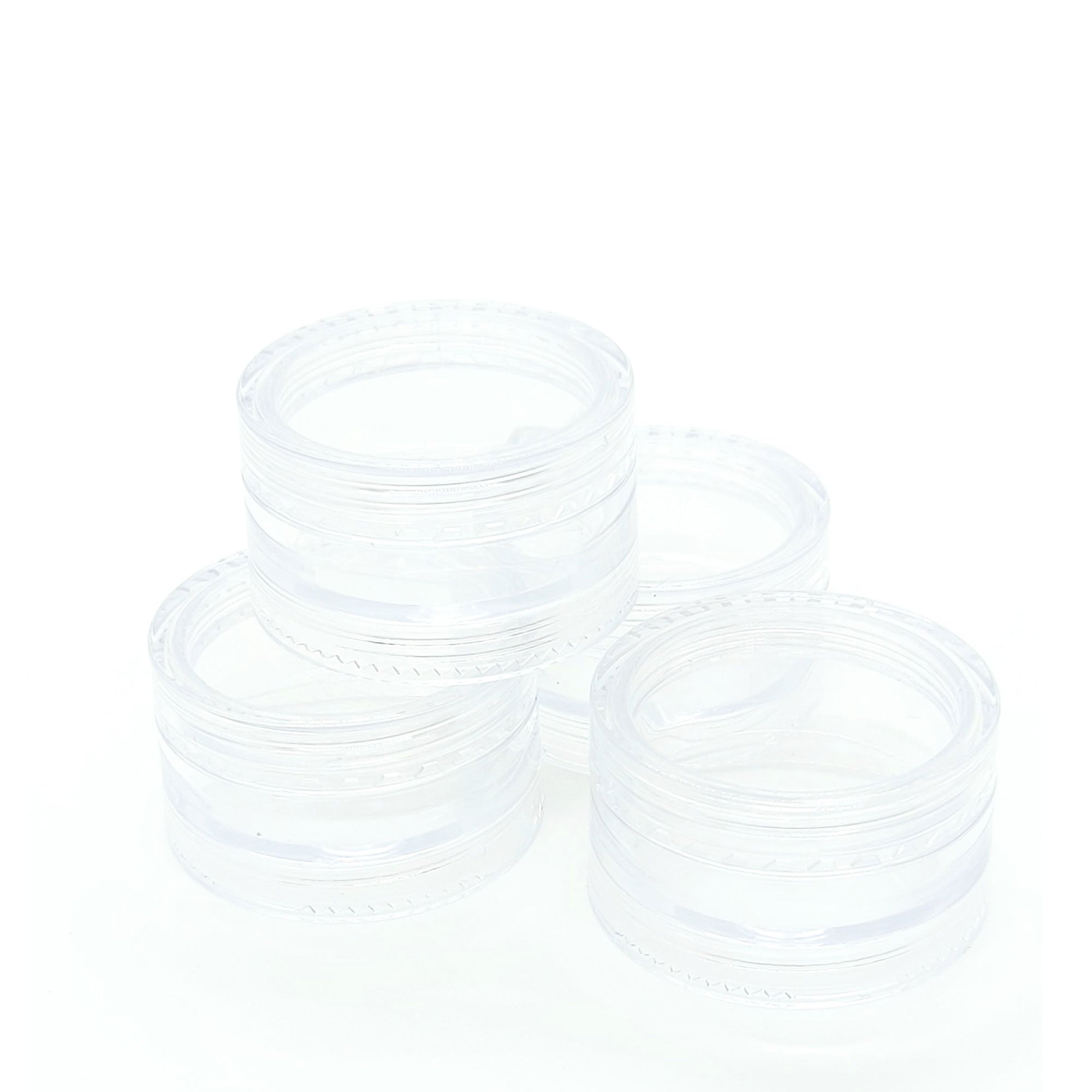 10 Pack 3ml Lip Balm Containers with Lids - Small Empty Cosmetic Jars for DIY Lip Gloss, Cream Samples & Travel-Sized Skincare - Perfect for Homemade Beauty Products & Mini Storage