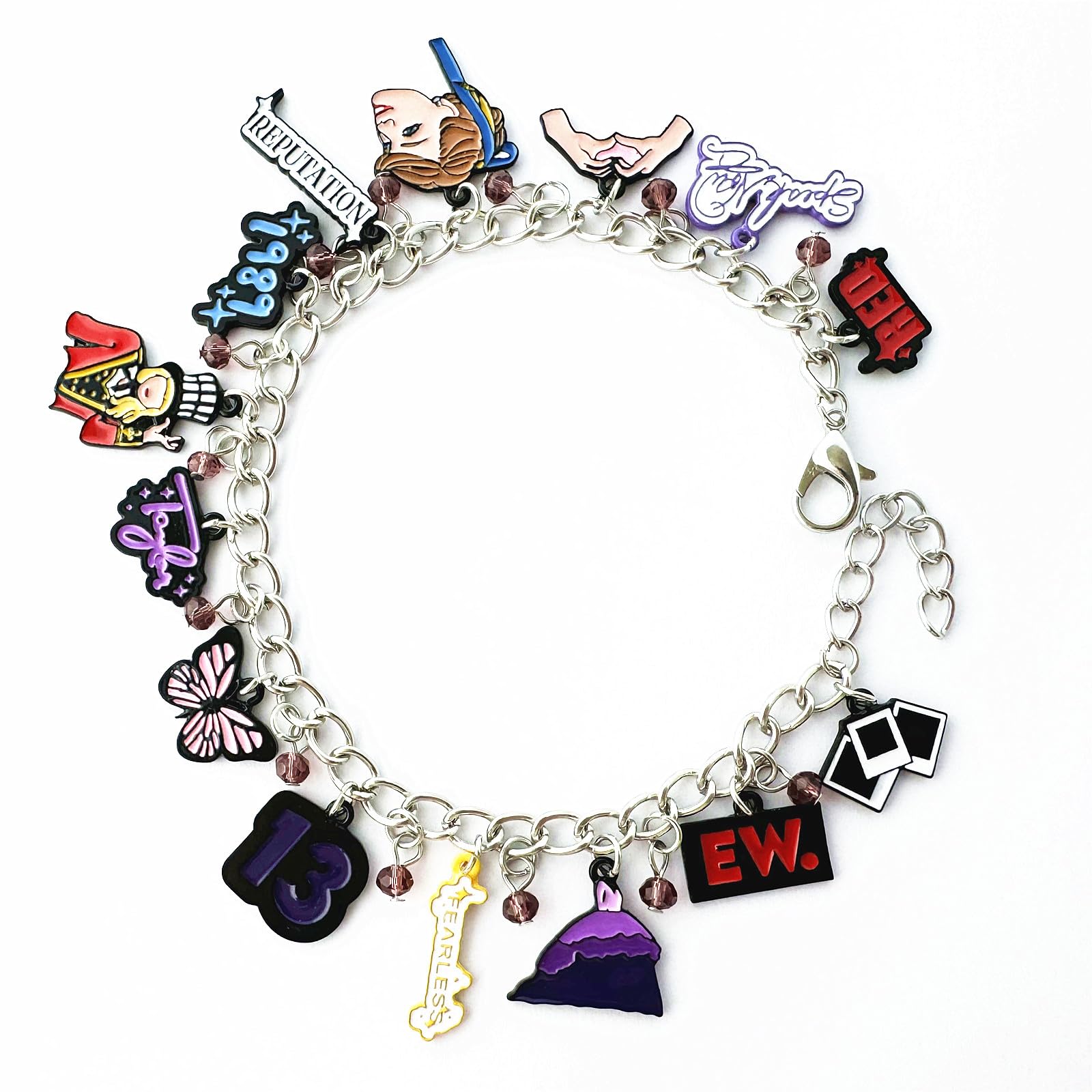Original Anime Cartoon Charm Bracelet for Men & Women - Stylish Unisex Jewelry Gift for Her, Him, Teens & Kids | Perfect for Cosplay, Birthday, Valentine's Day & Everyday Wear