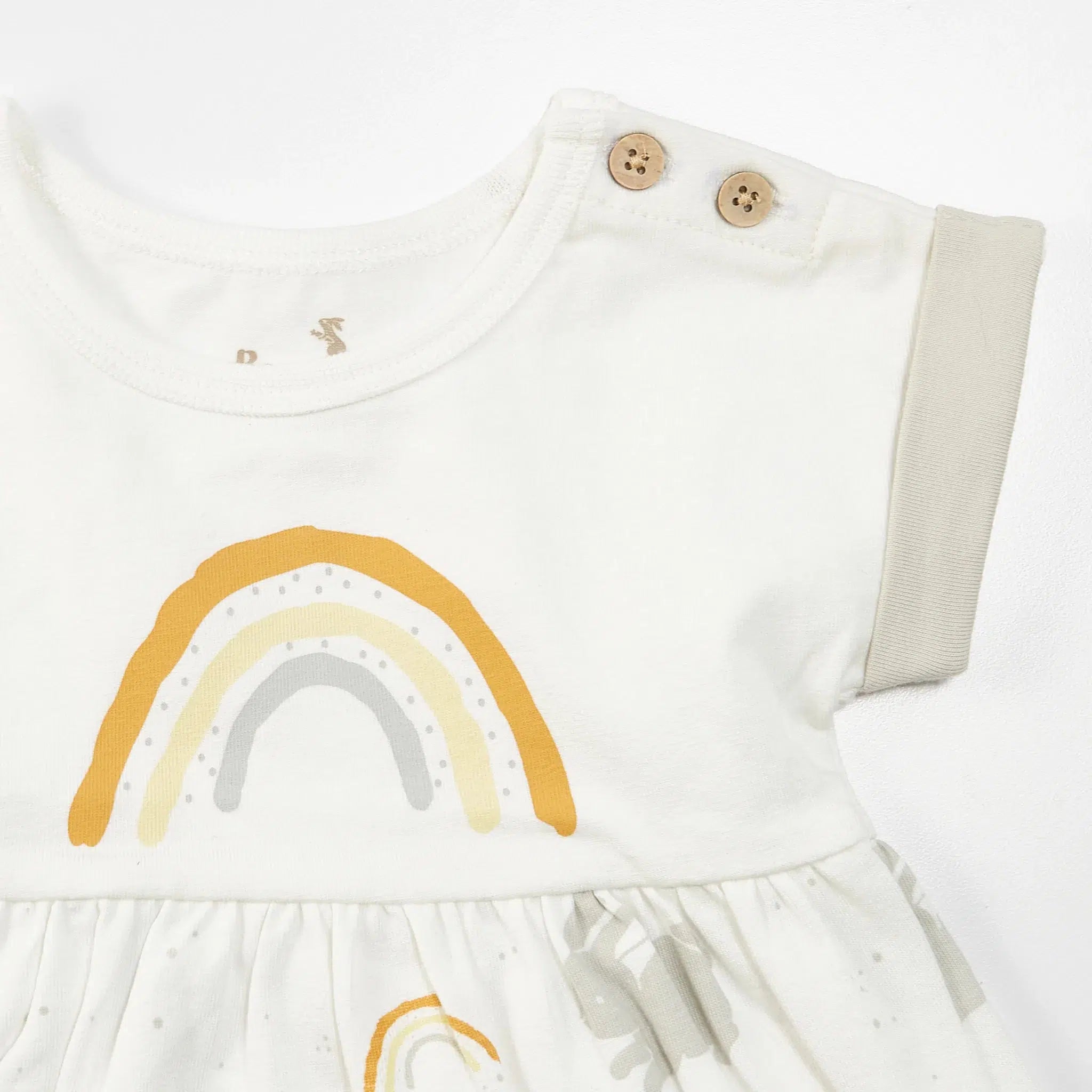 Little Sunshine Organic Cotton Play Dress for Girls - Perfect for Outdoor Playdates, Birthday Parties & Everyday Fun