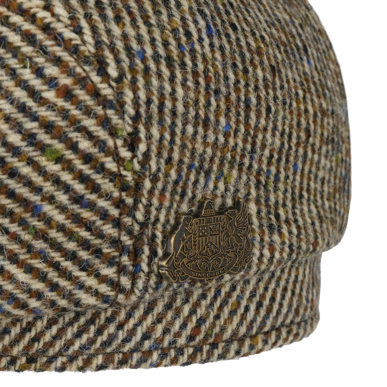 Stetson Dennaco Wool Driver Flat Cap for Men - Classic Winter Hat for Outdoor Activities, Driving, and Casual Wear