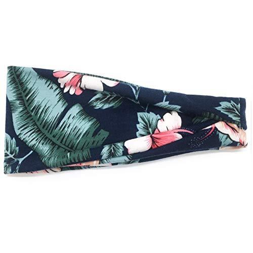 Stylish Printed Hair Bands Set for Women - 6 Pack Fashion Hair Accessories for Ponytail, Bun & Everyday Use - Perfect for Workout, Office & Casual Wear